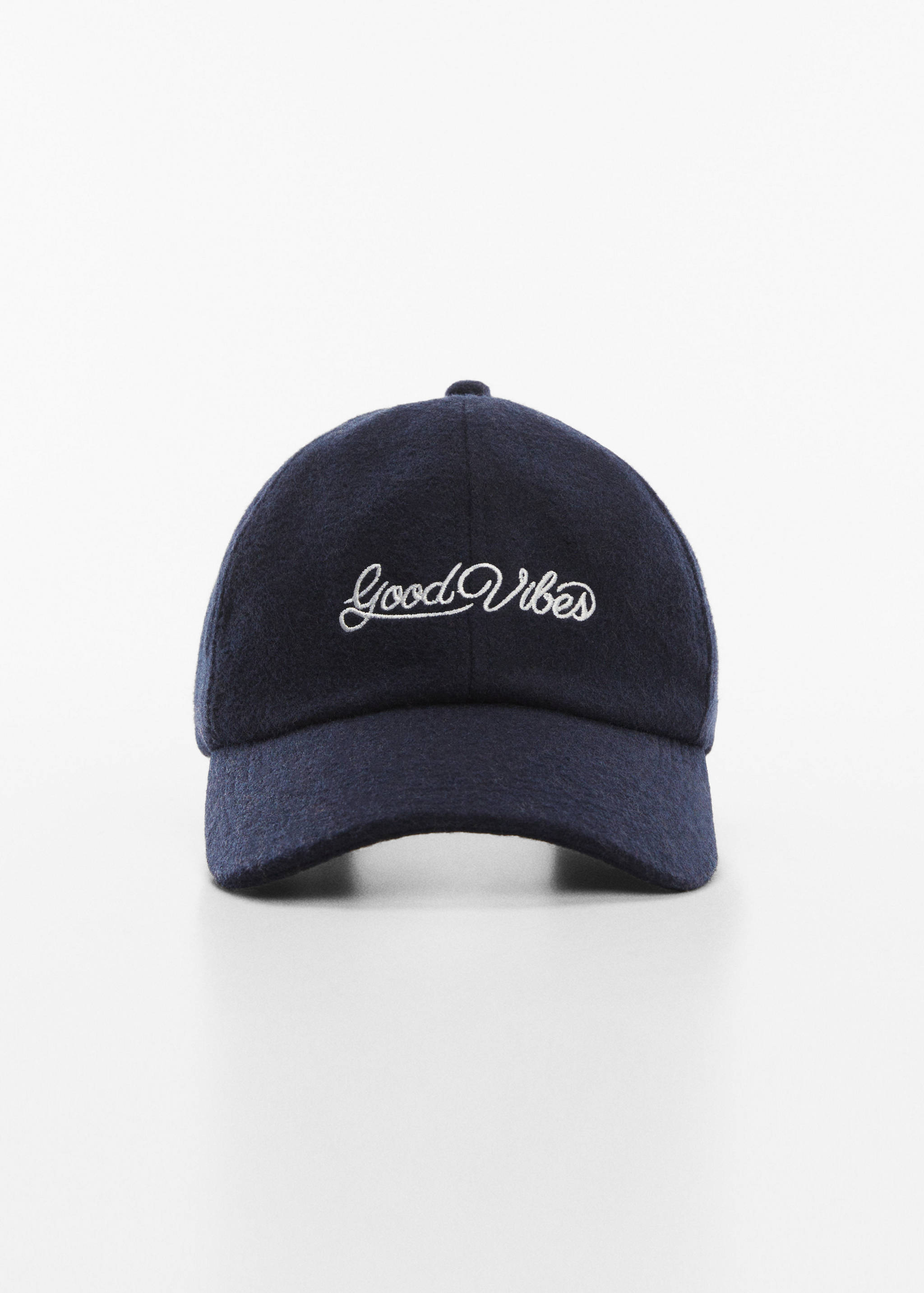 Embroidered detail cap - Medium plane