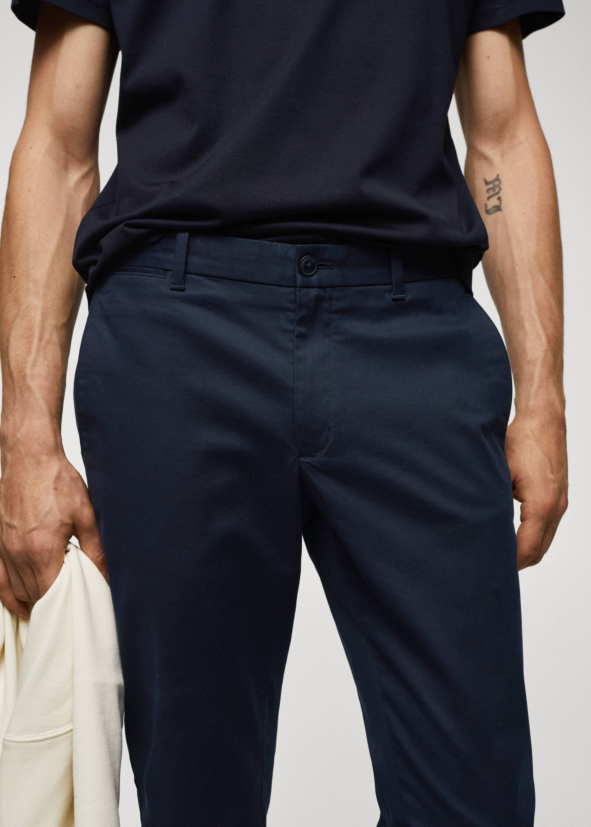 Pantalon chino slim fit serge - Détail de l'article 1