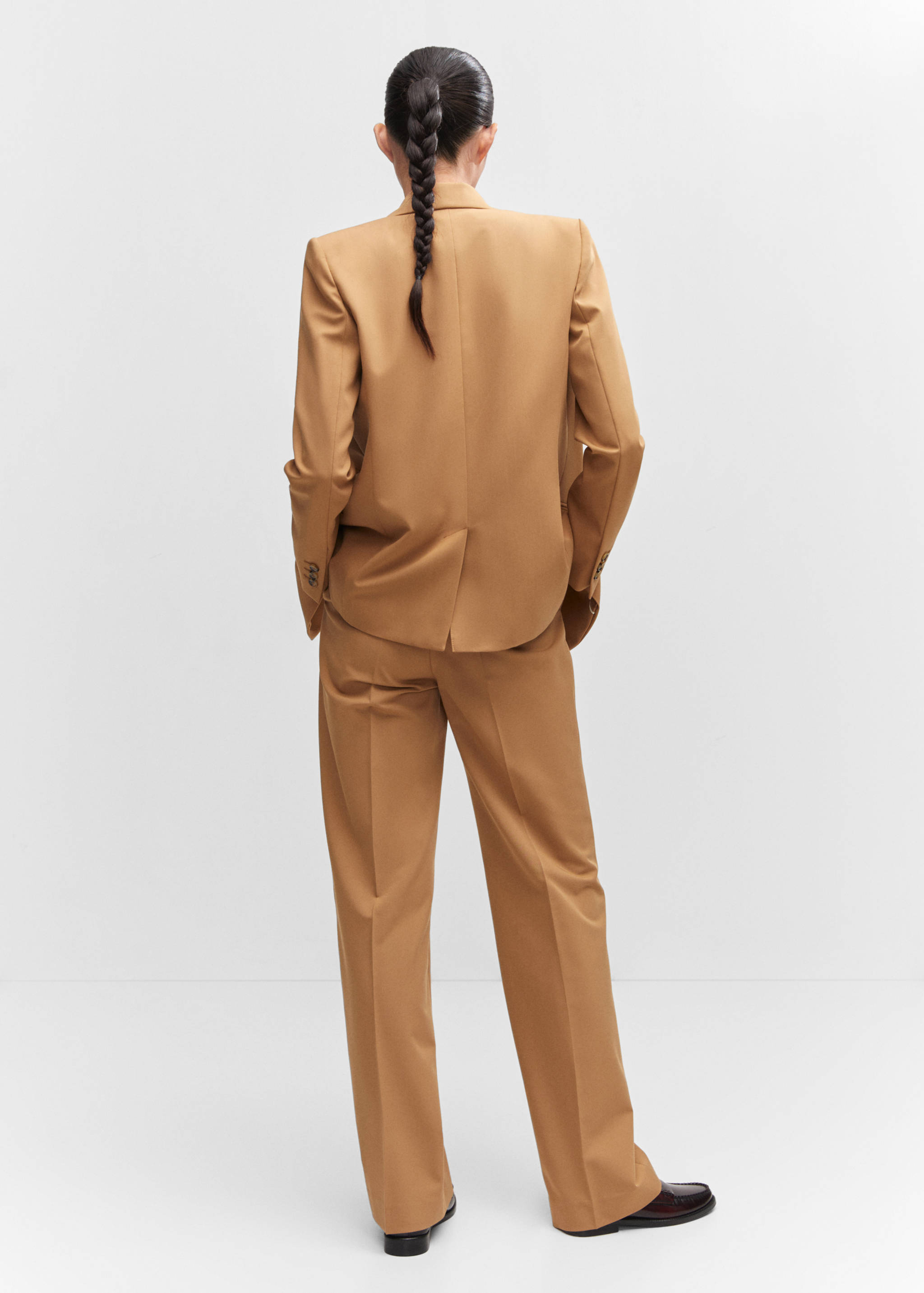 Double-breasted blazer - Reverse of the article