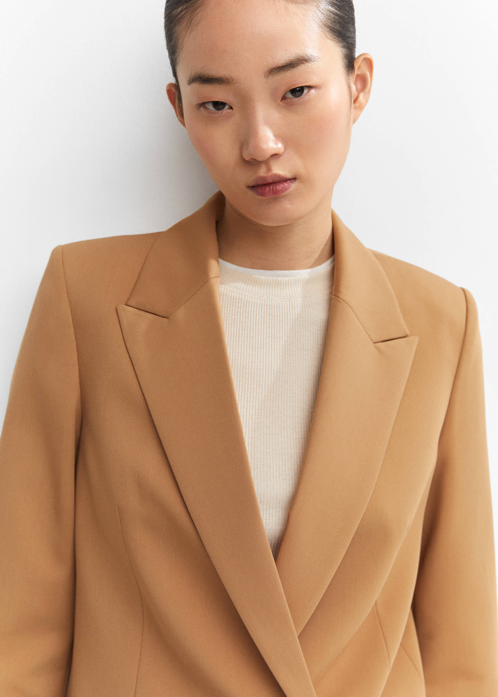 Double-breasted blazer - Details of the article 1