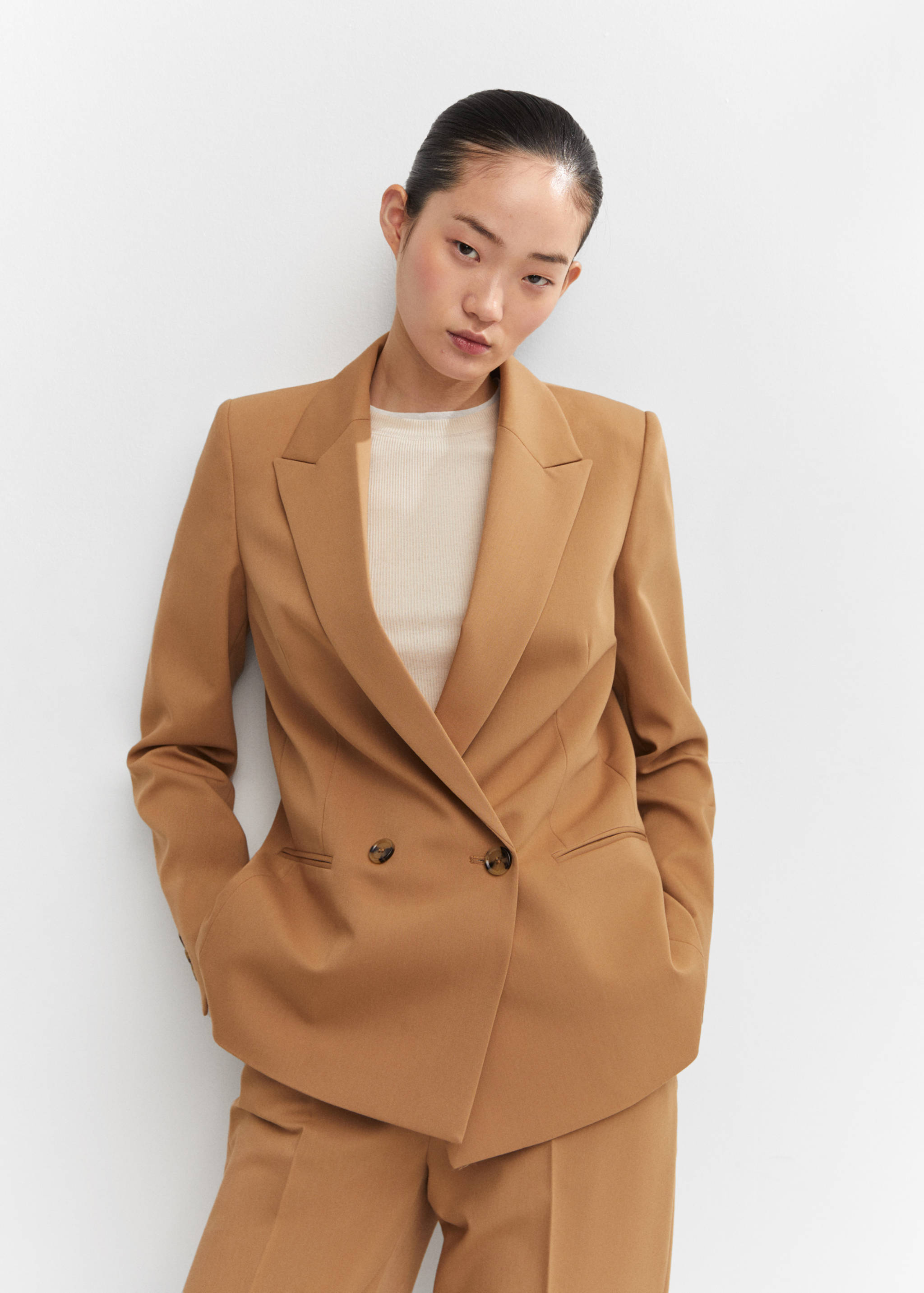 Double-breasted blazer - Details of the article 6