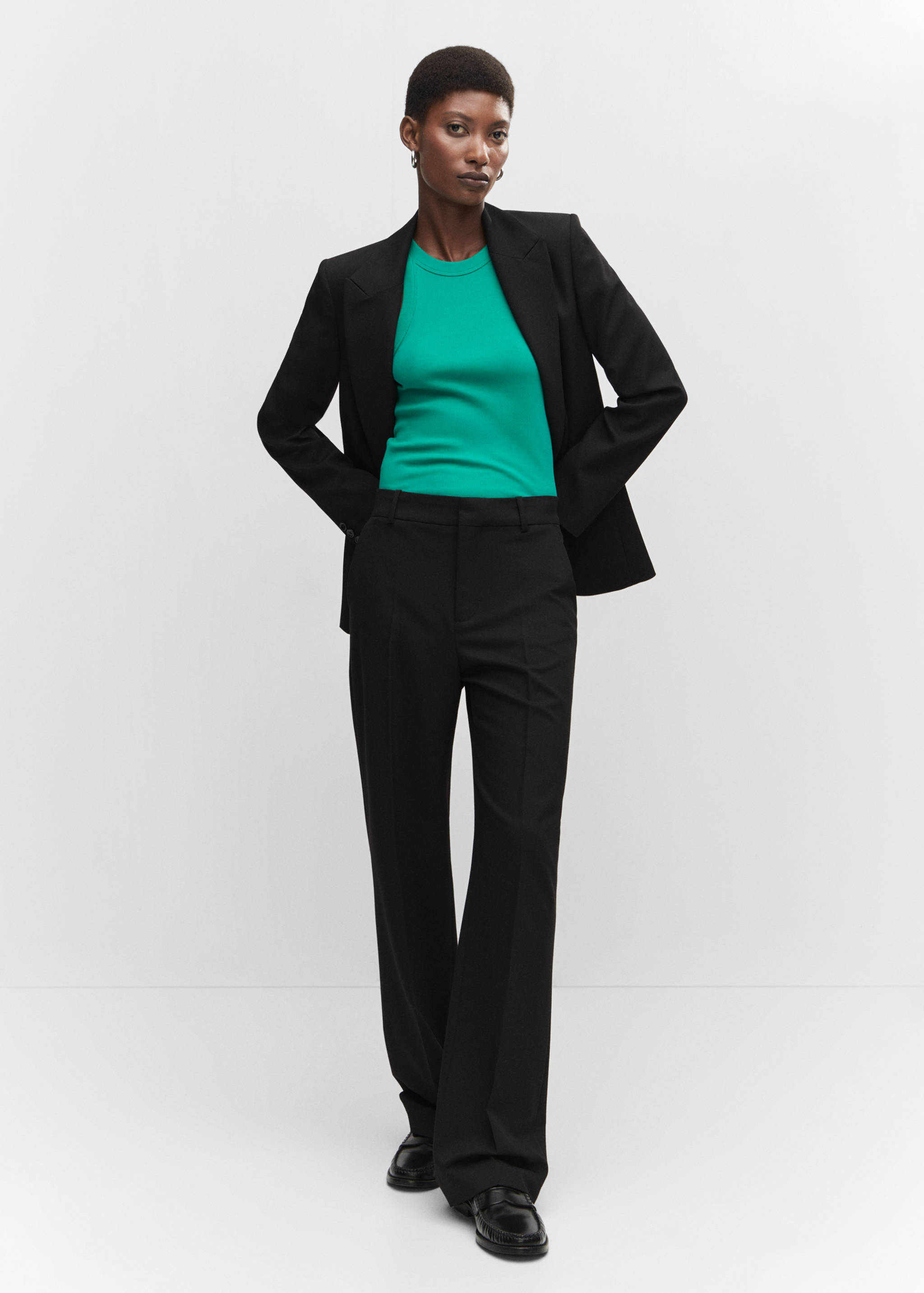 Double-breasted blazer - General plane