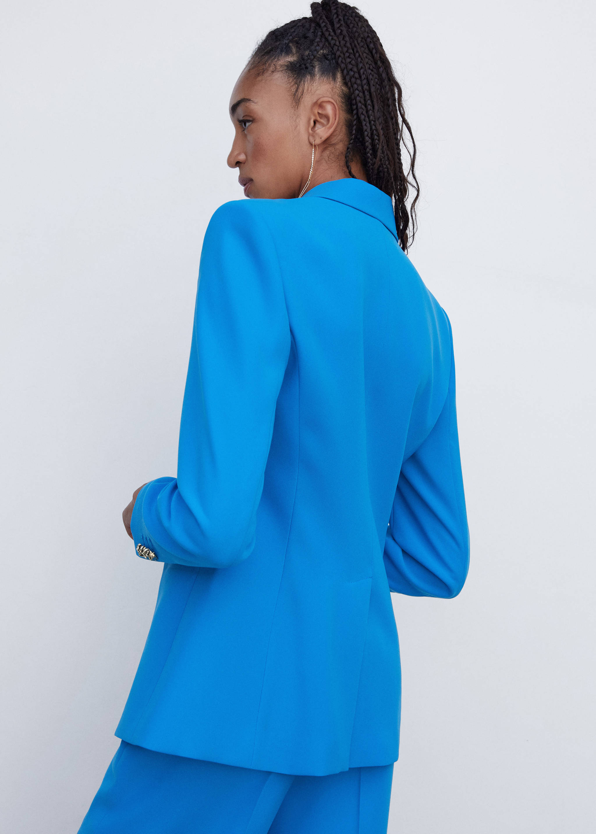 Veste costume bouton bijou - Verso de l’article