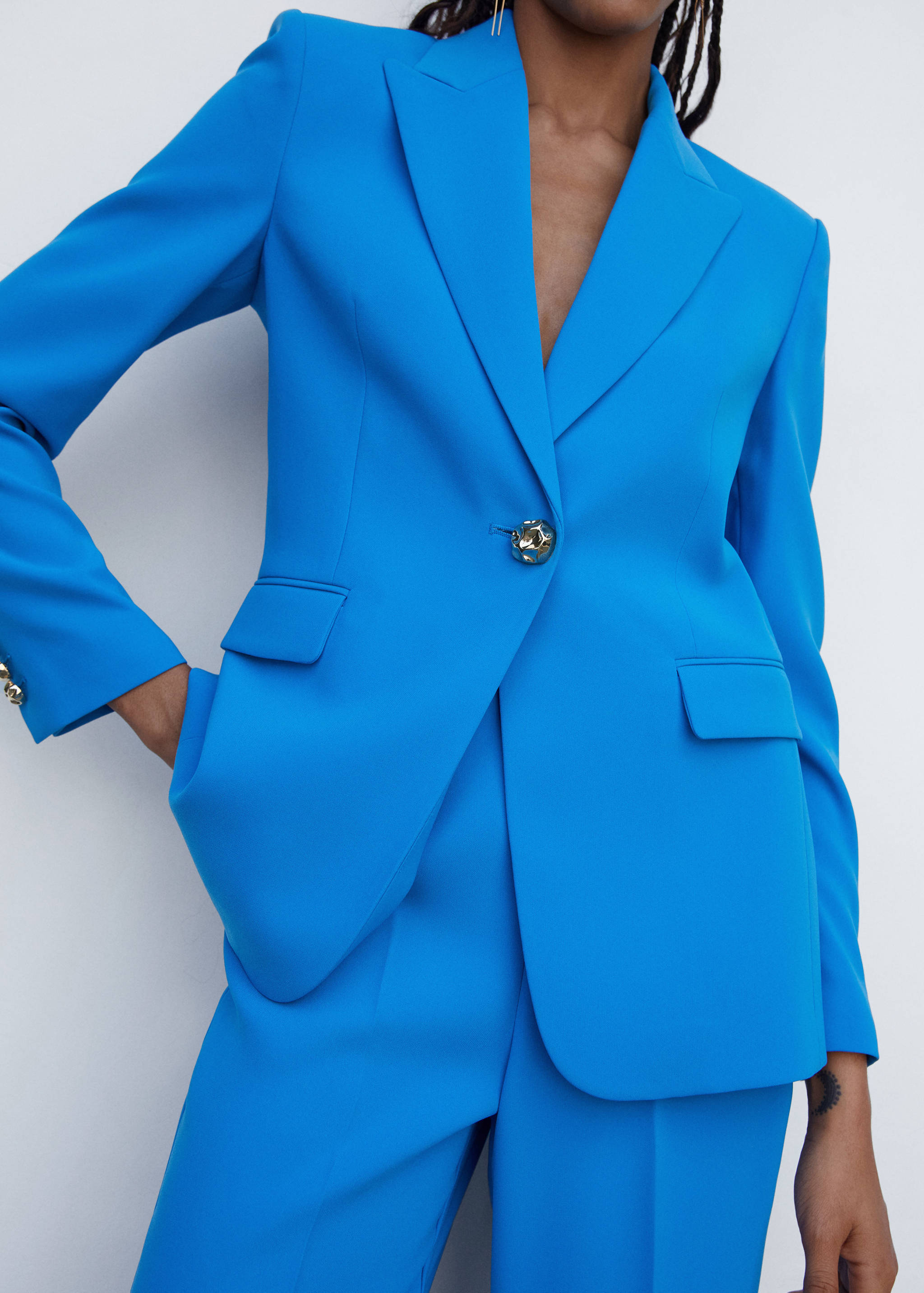 Veste costume bouton bijou - Détail de l'article 6