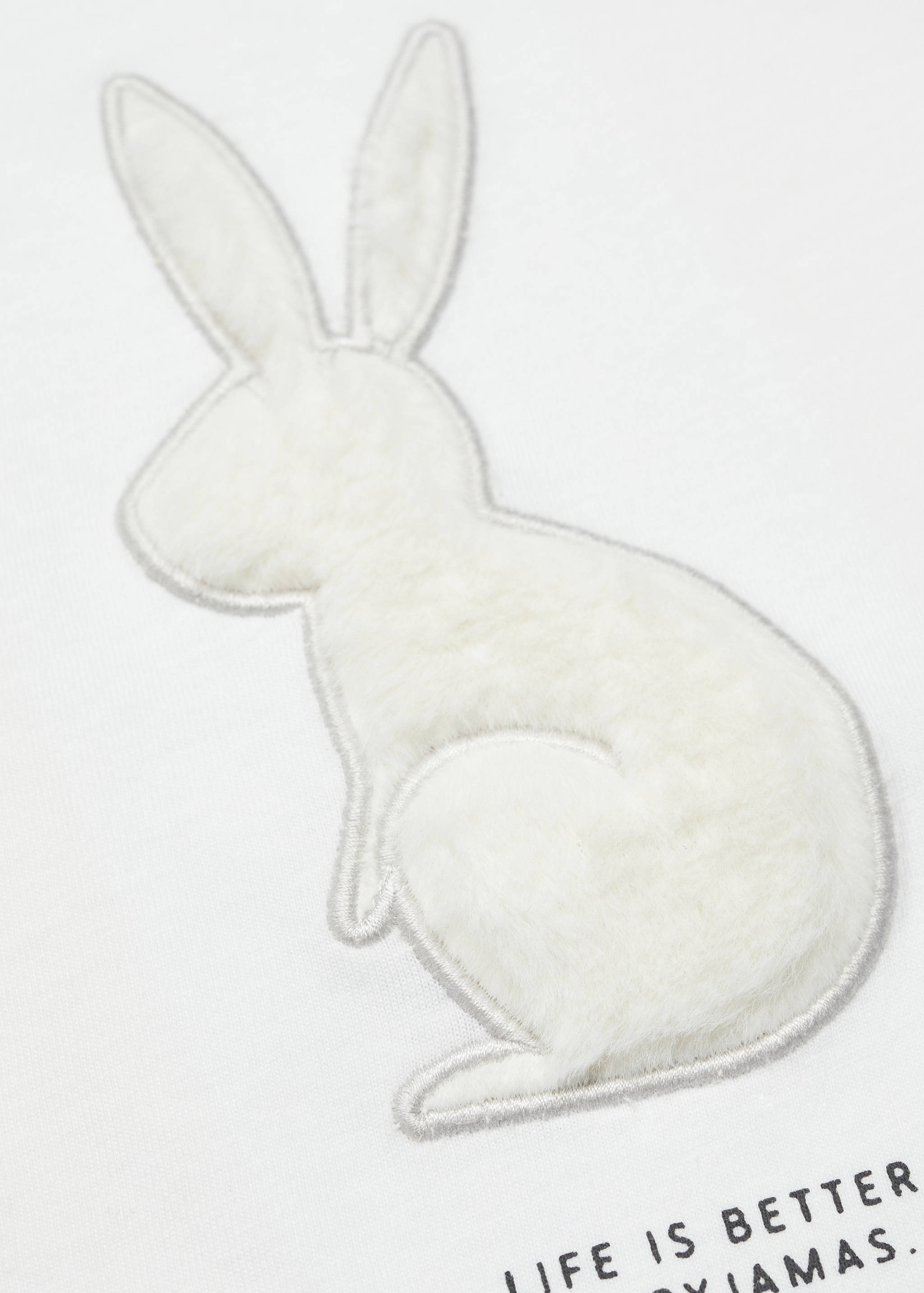 Langer, bedruckter Pyjama - Detail des Artikels 8