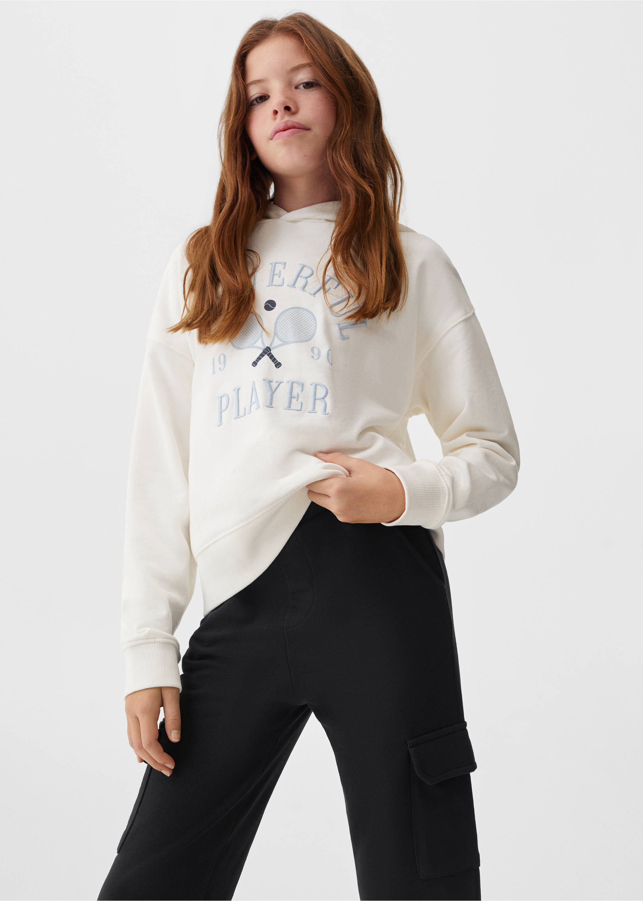 Cargo jogger trousers - Medium plane, Black. Ref: 57044402-00.