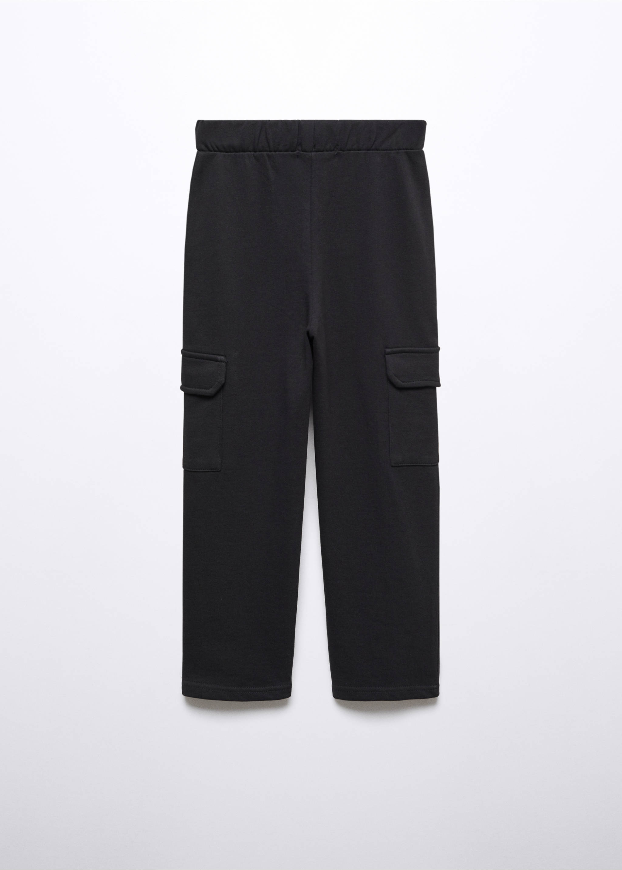 Cargo jogger trousers - Reverse of the article, Black. Ref: 57044402-00.
