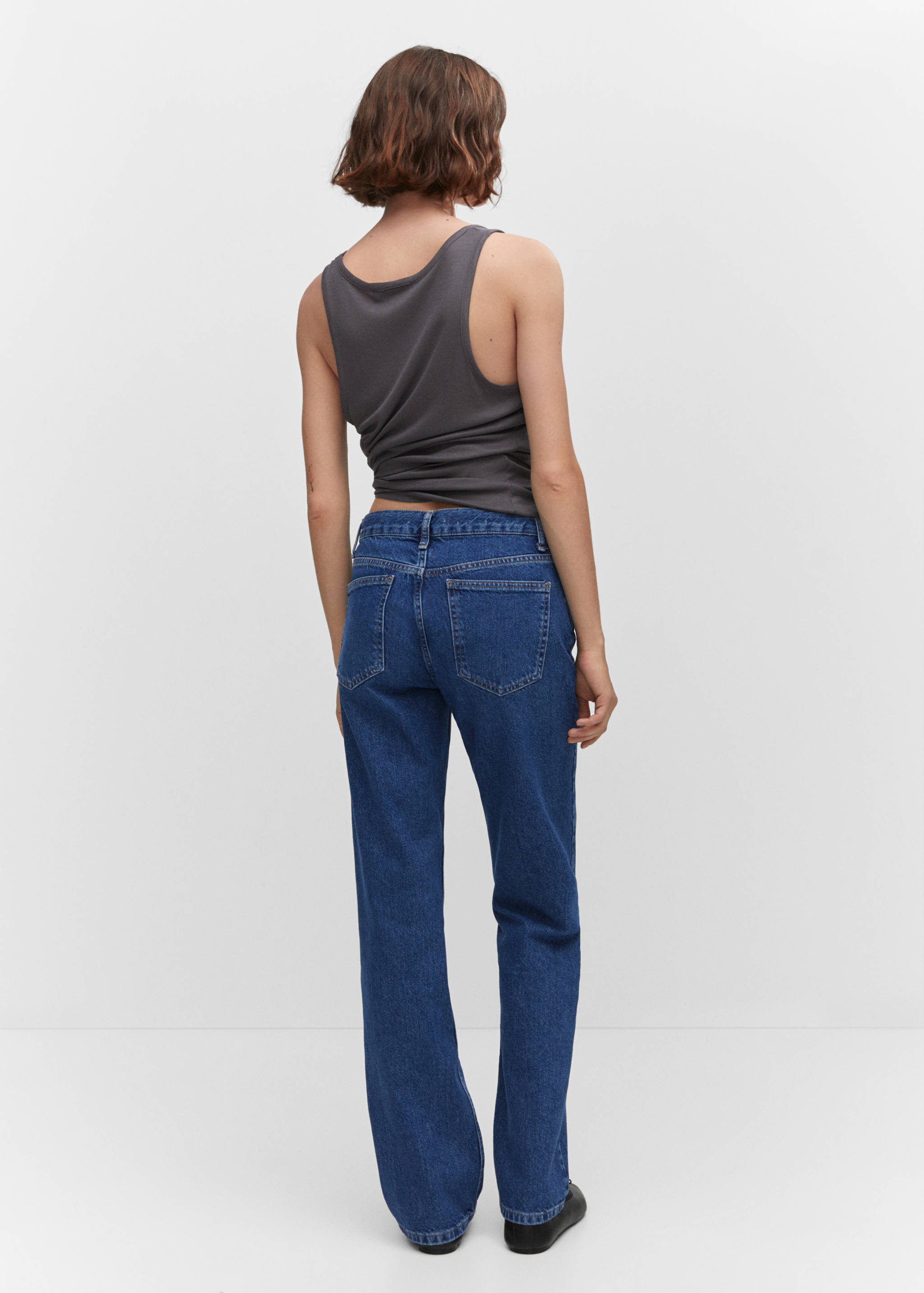 Jean droit taille normale - Verso de l’article