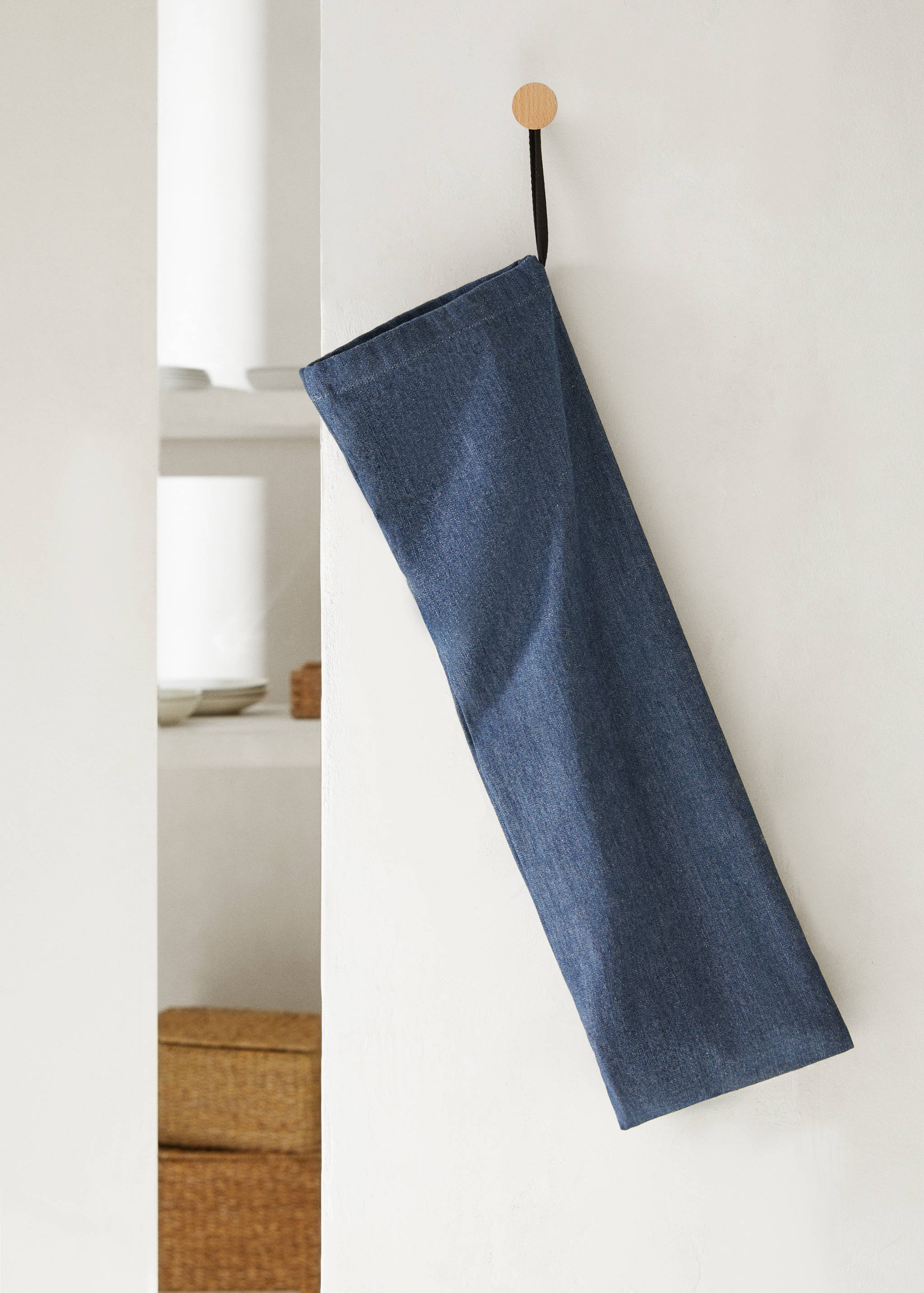 Džínová kabelka typu vak - Celkový náhled