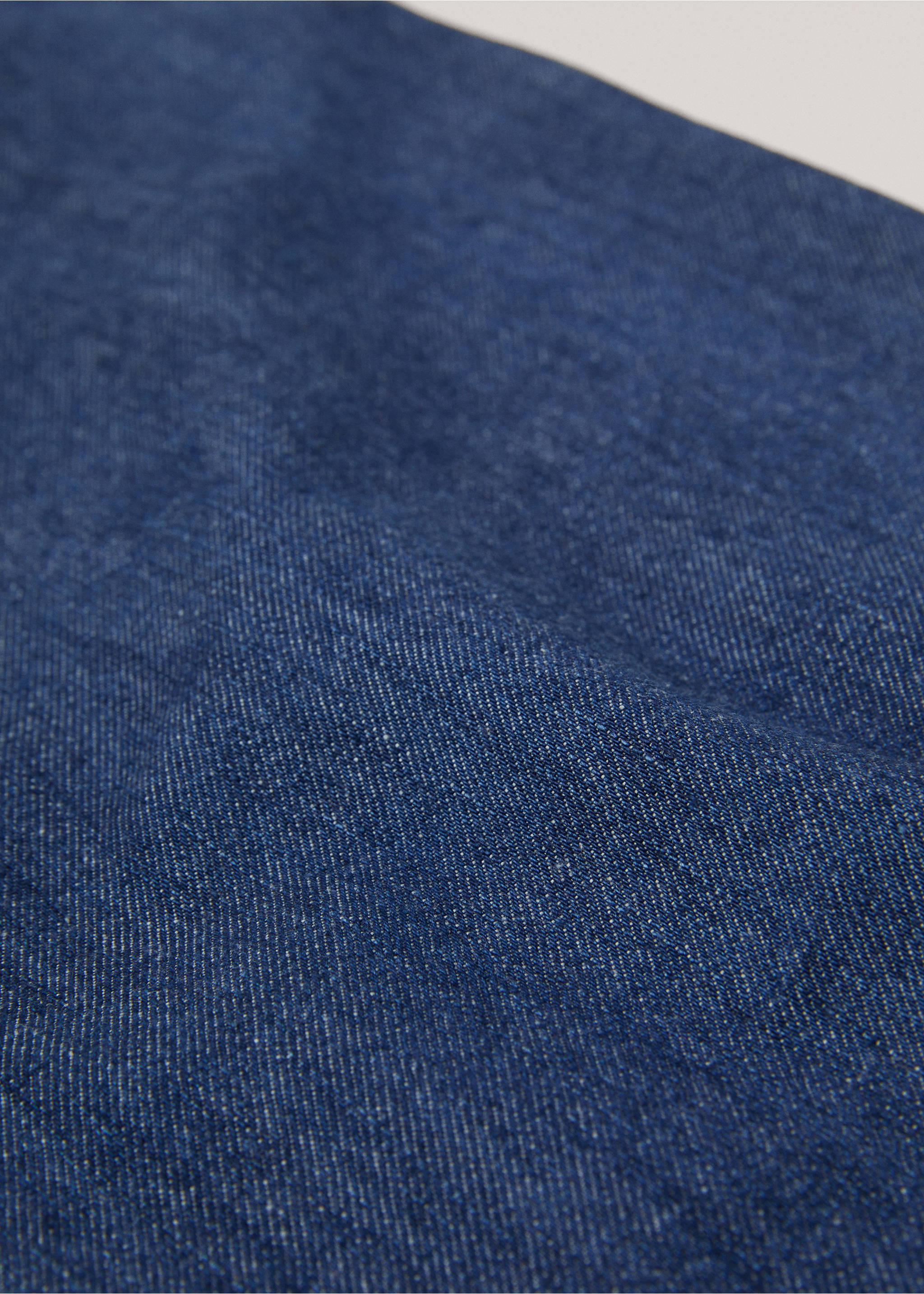 Džínová kabelka typu vak - Detail zboží 2, Středně modrá. Ref: 57044424-00.