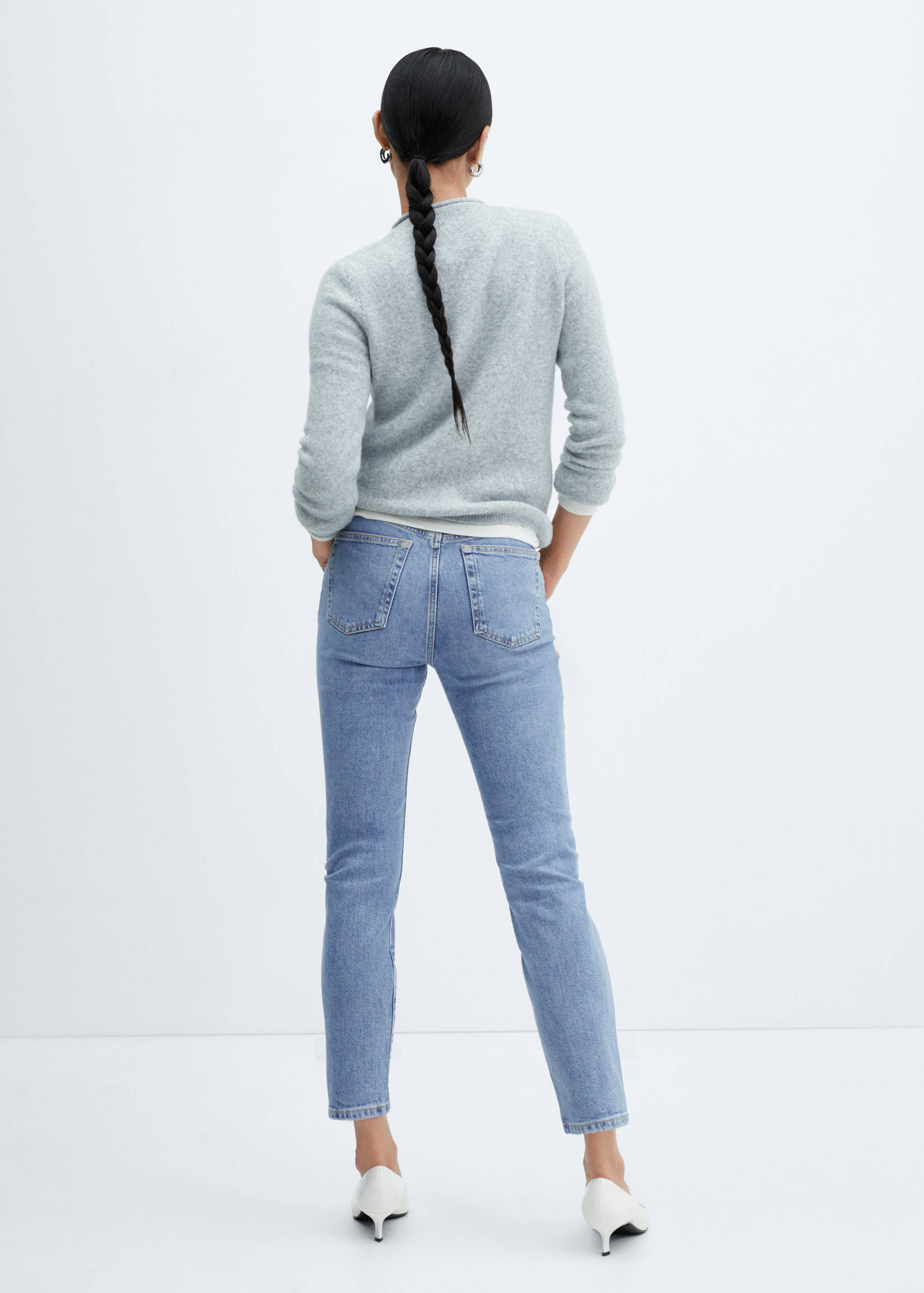 Claudia slim-fit cropped jeans - Reverse of the article