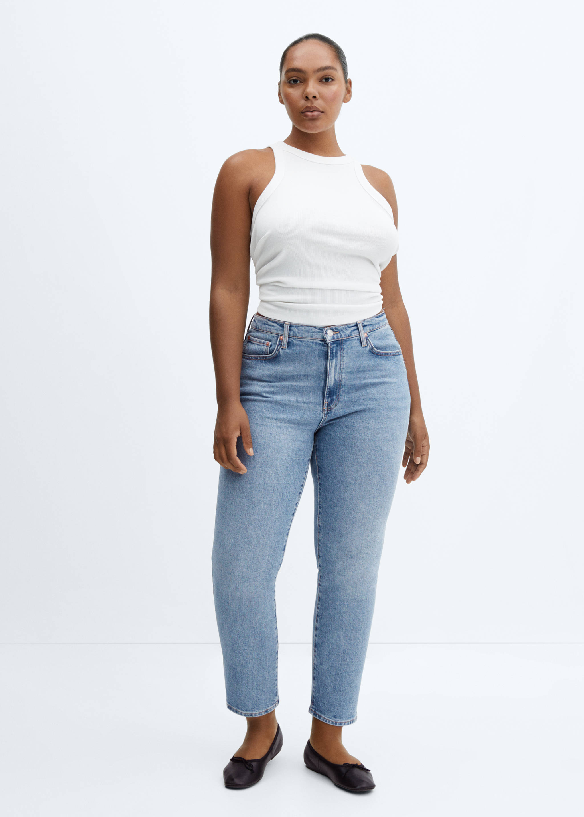 Claudia slim-fit cropped jeans - Details of the article 3