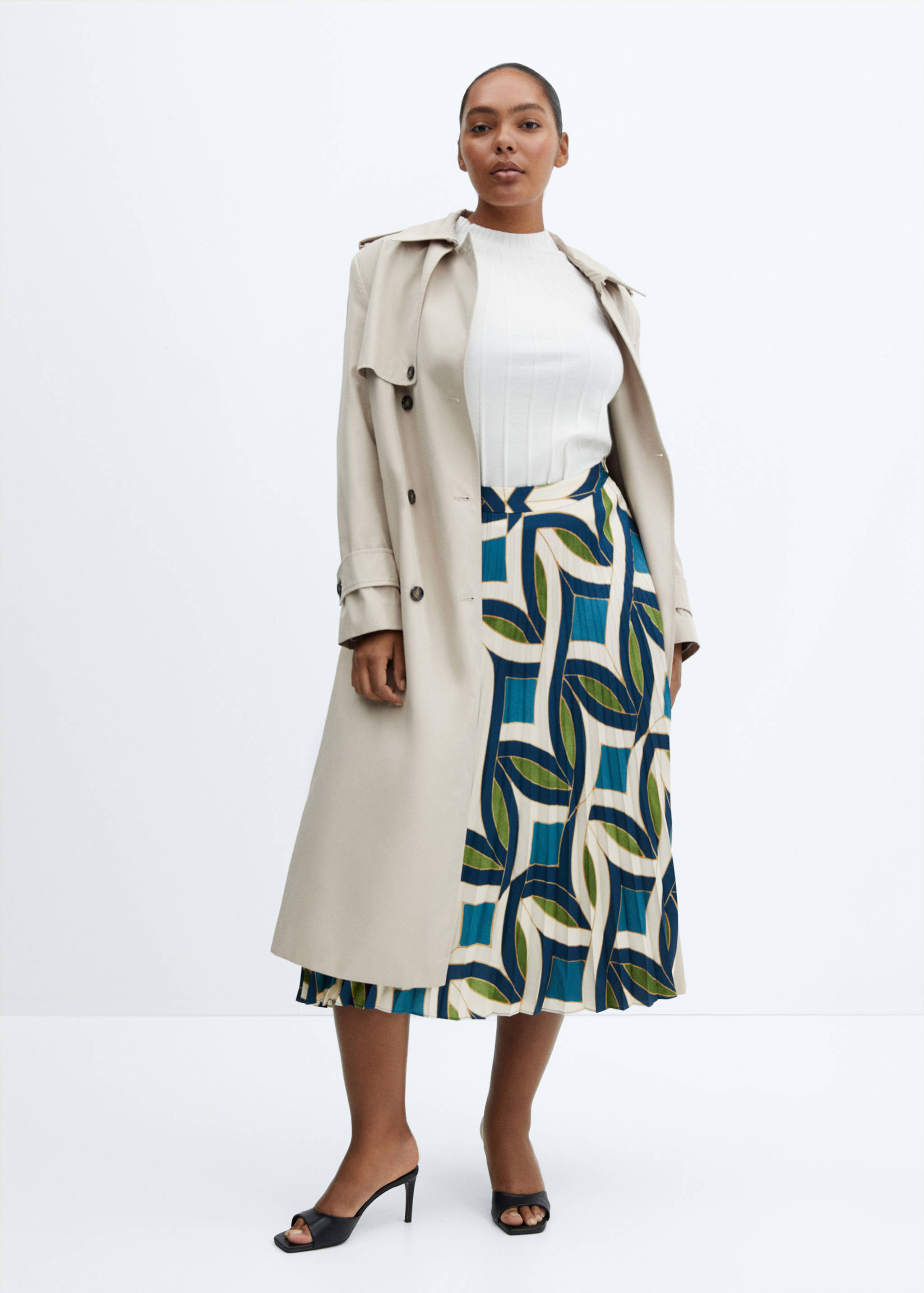 Faldilla prisada estampada - Detall de l'article 3