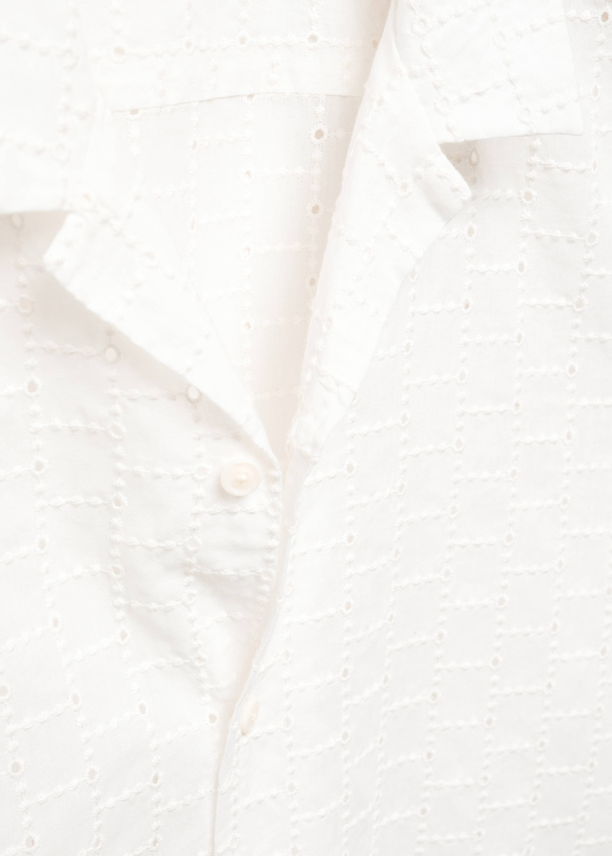 Koszula z kołnierzykiem bowling z haftem - Szczegóły artykułu 8