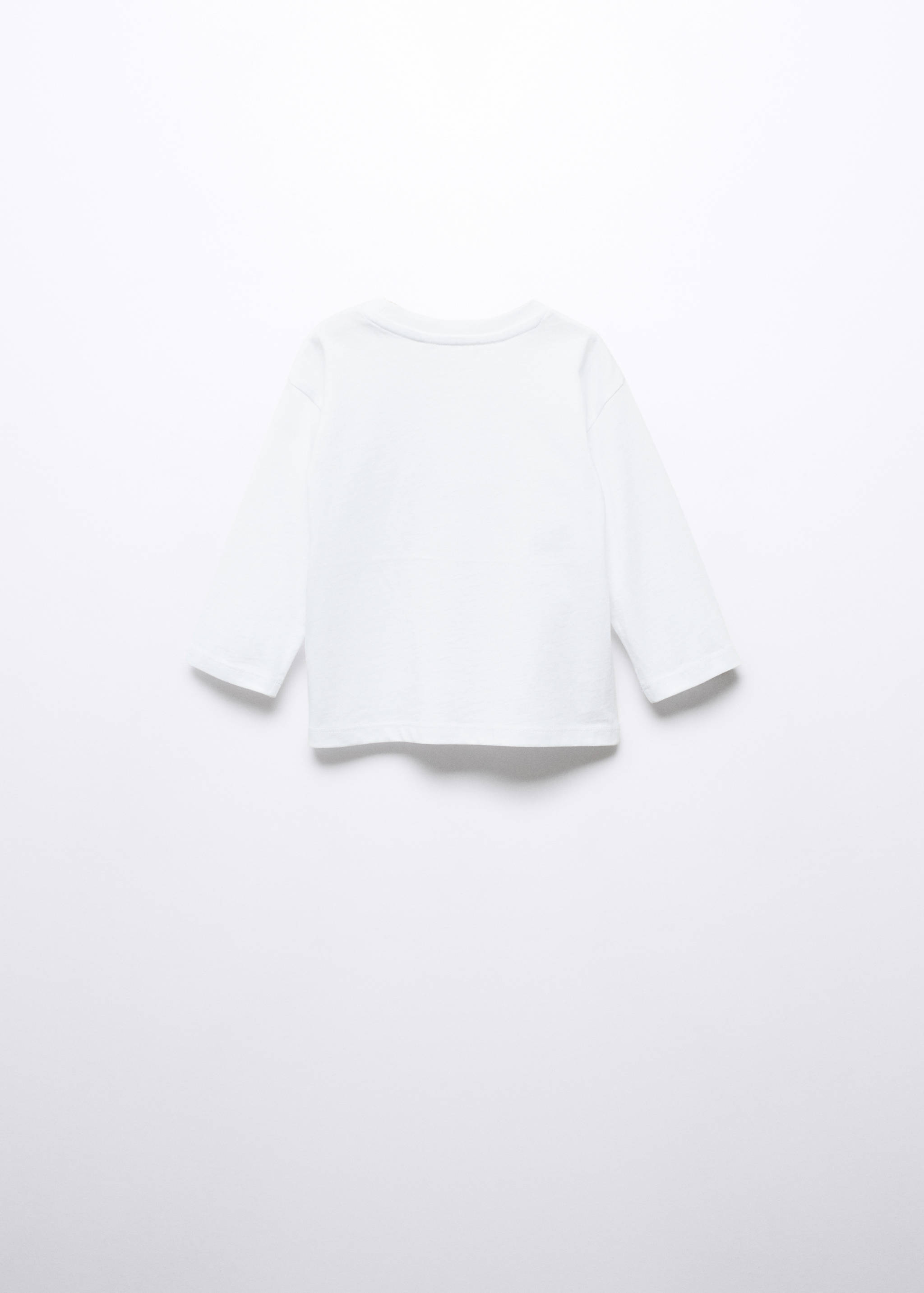 Printed long sleeve t-shirt - Reverse of the article