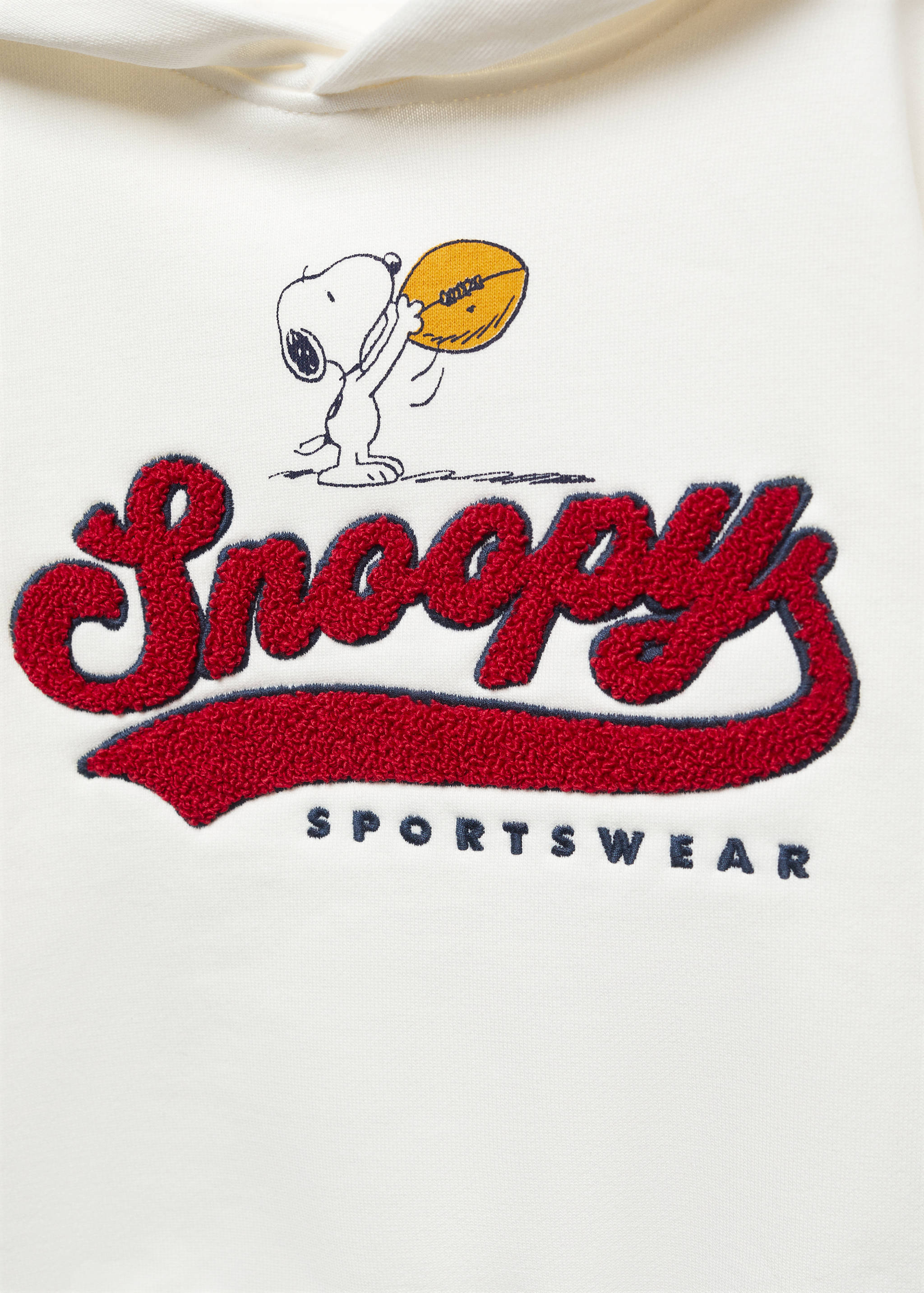Snoopy textured sweatshirt - Details of the article 8
