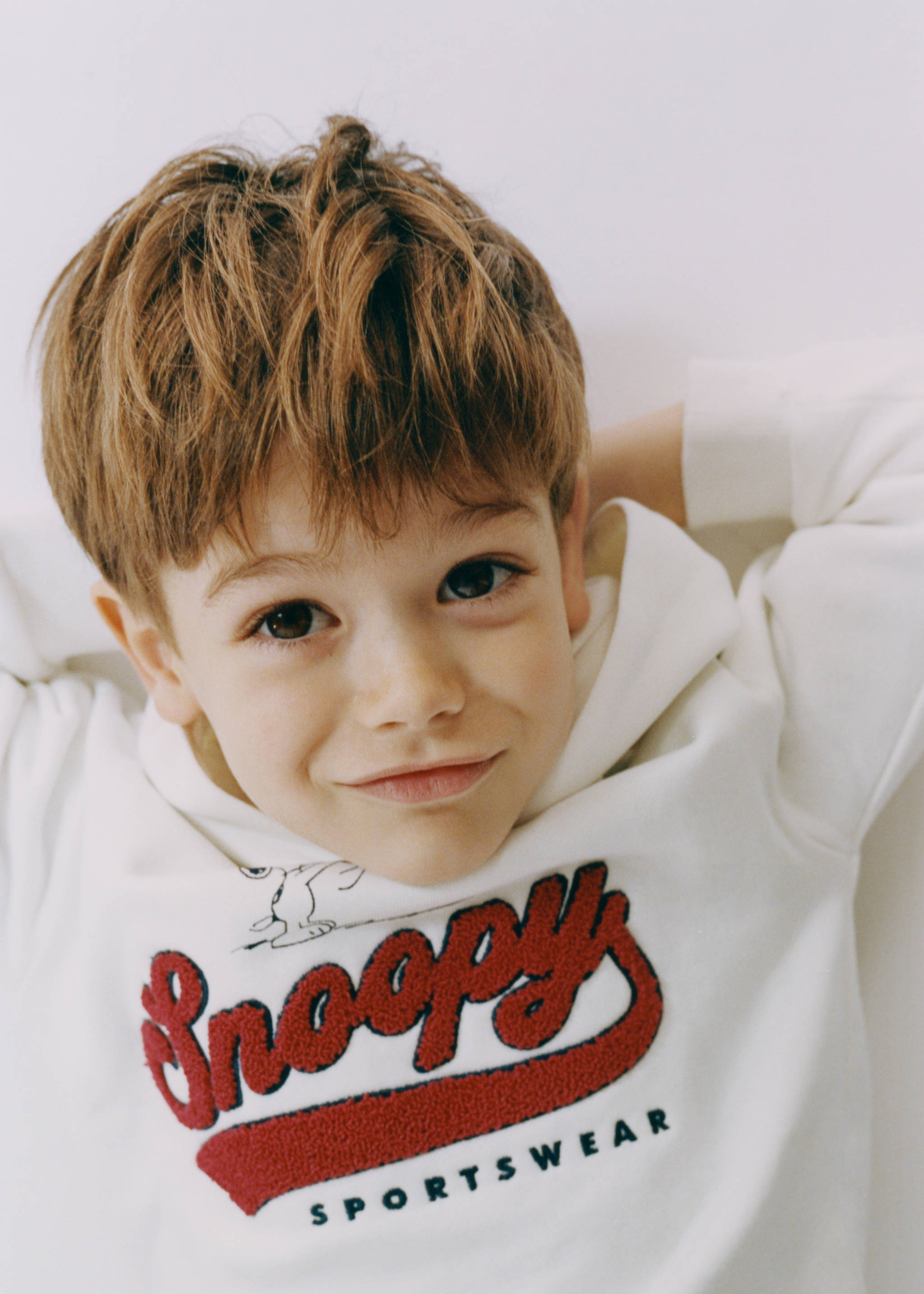 Snoopy textured sweatshirt - Details of the article 5