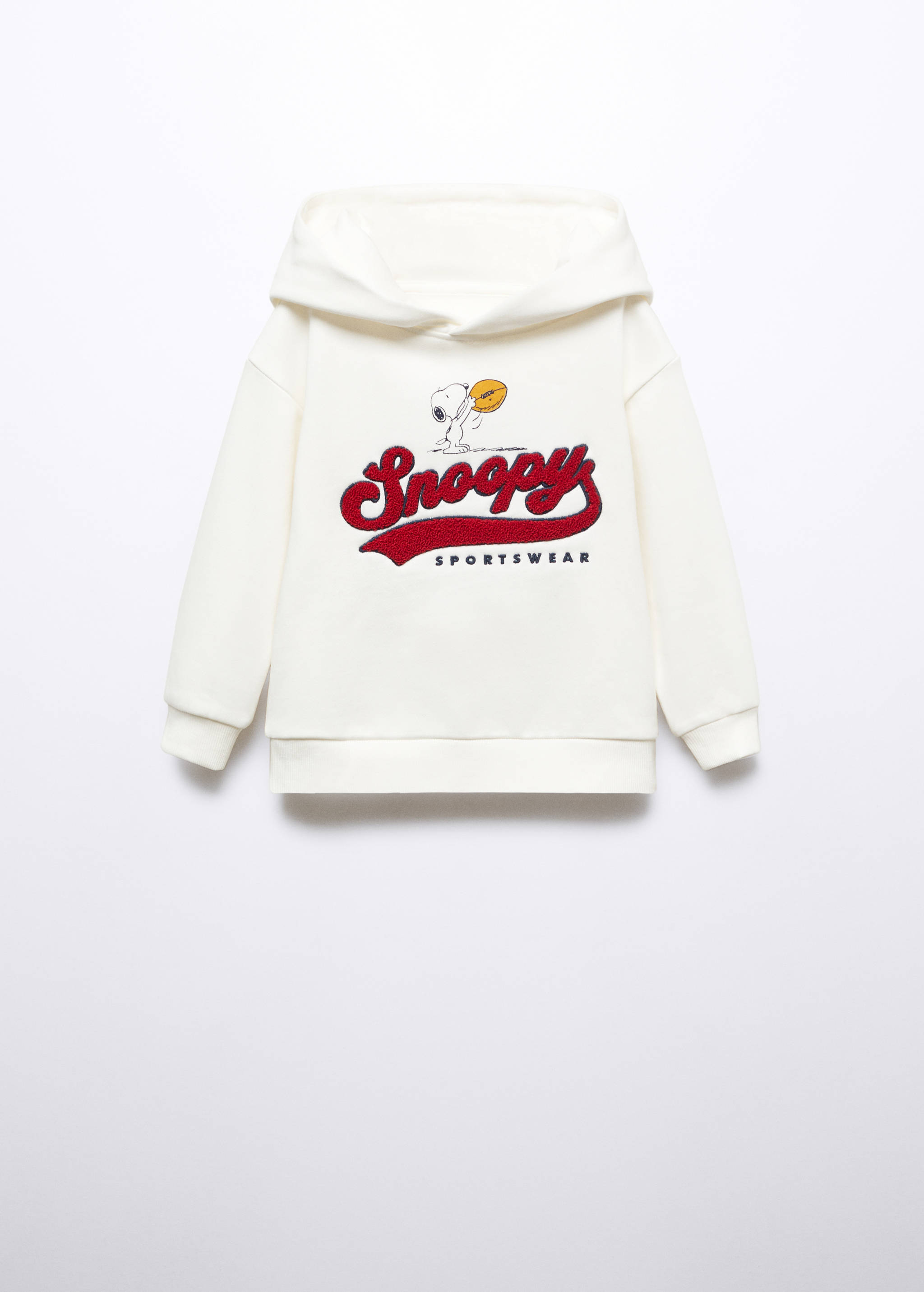 Snoopy textured sweatshirt - Article without model