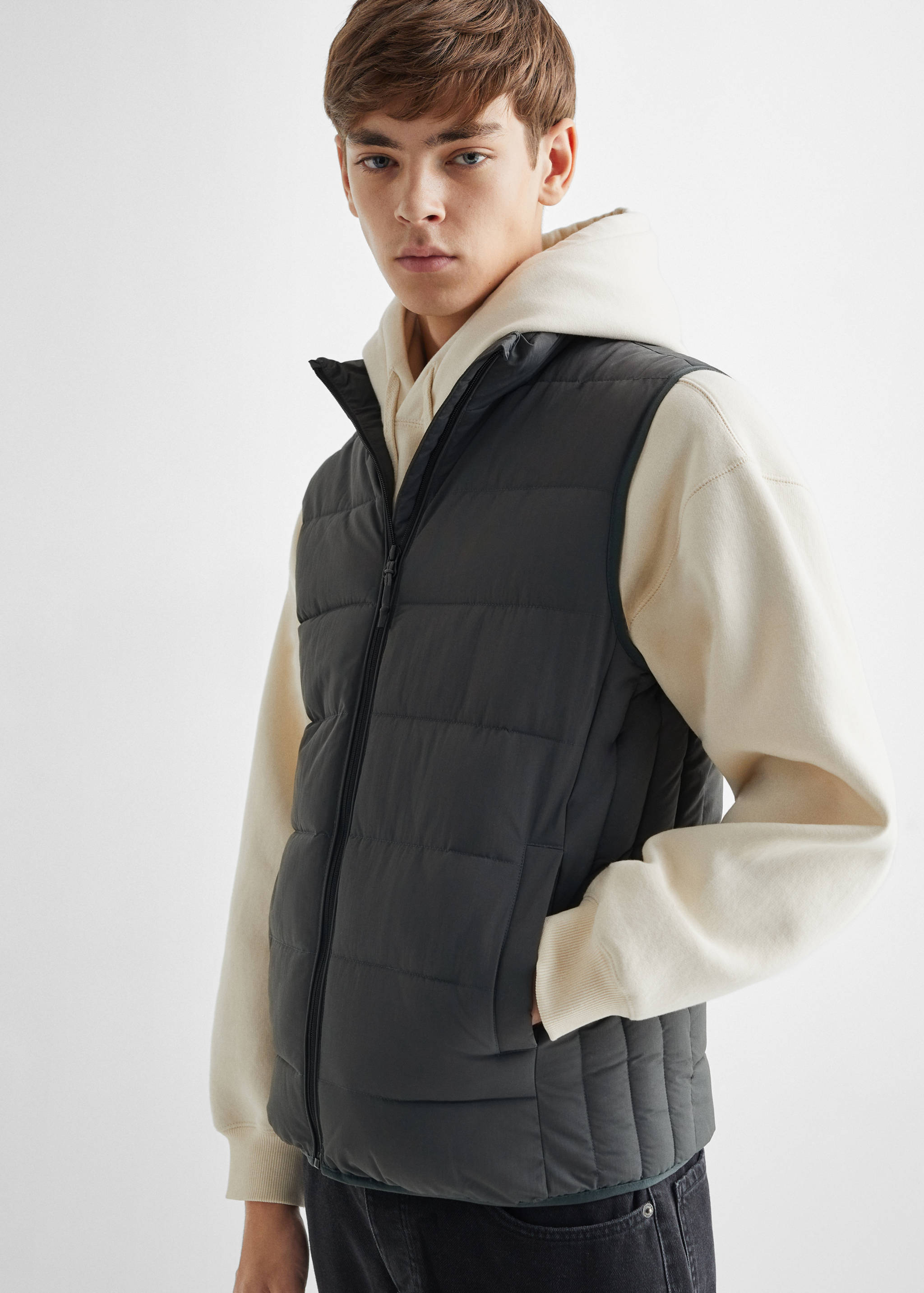 Steppweste - Mittlere Ansicht