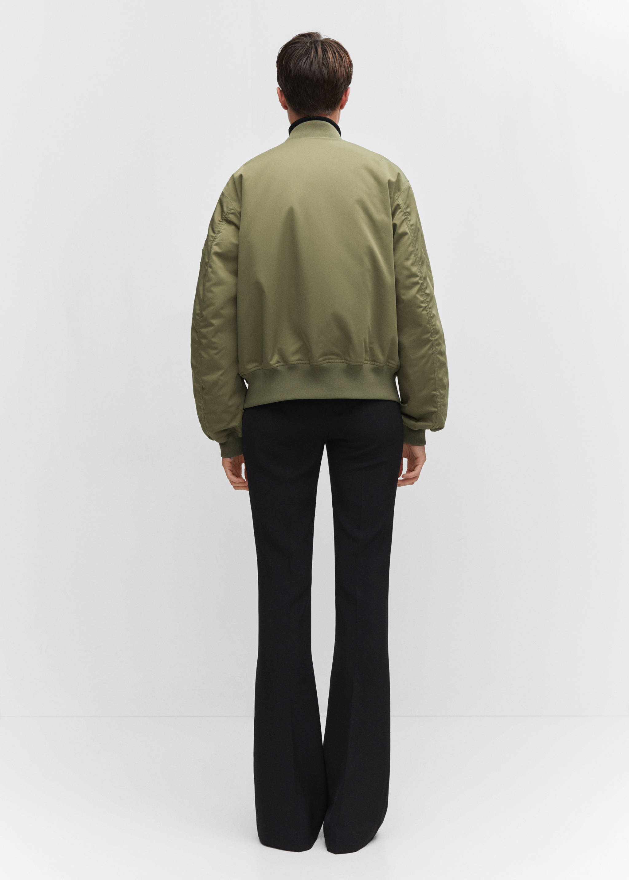 Bomberjacka oversize - Artikelns baksida