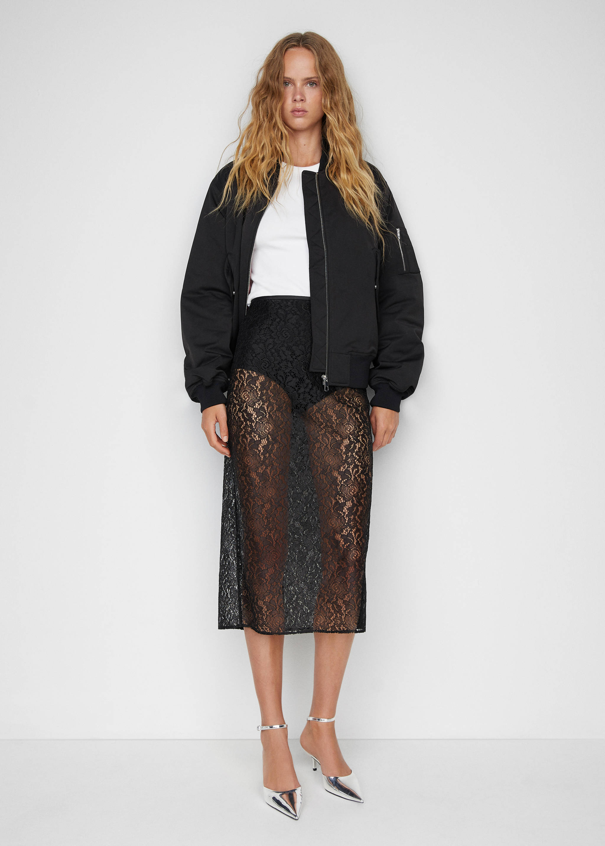 Bomberjacka oversize - Allmän bild