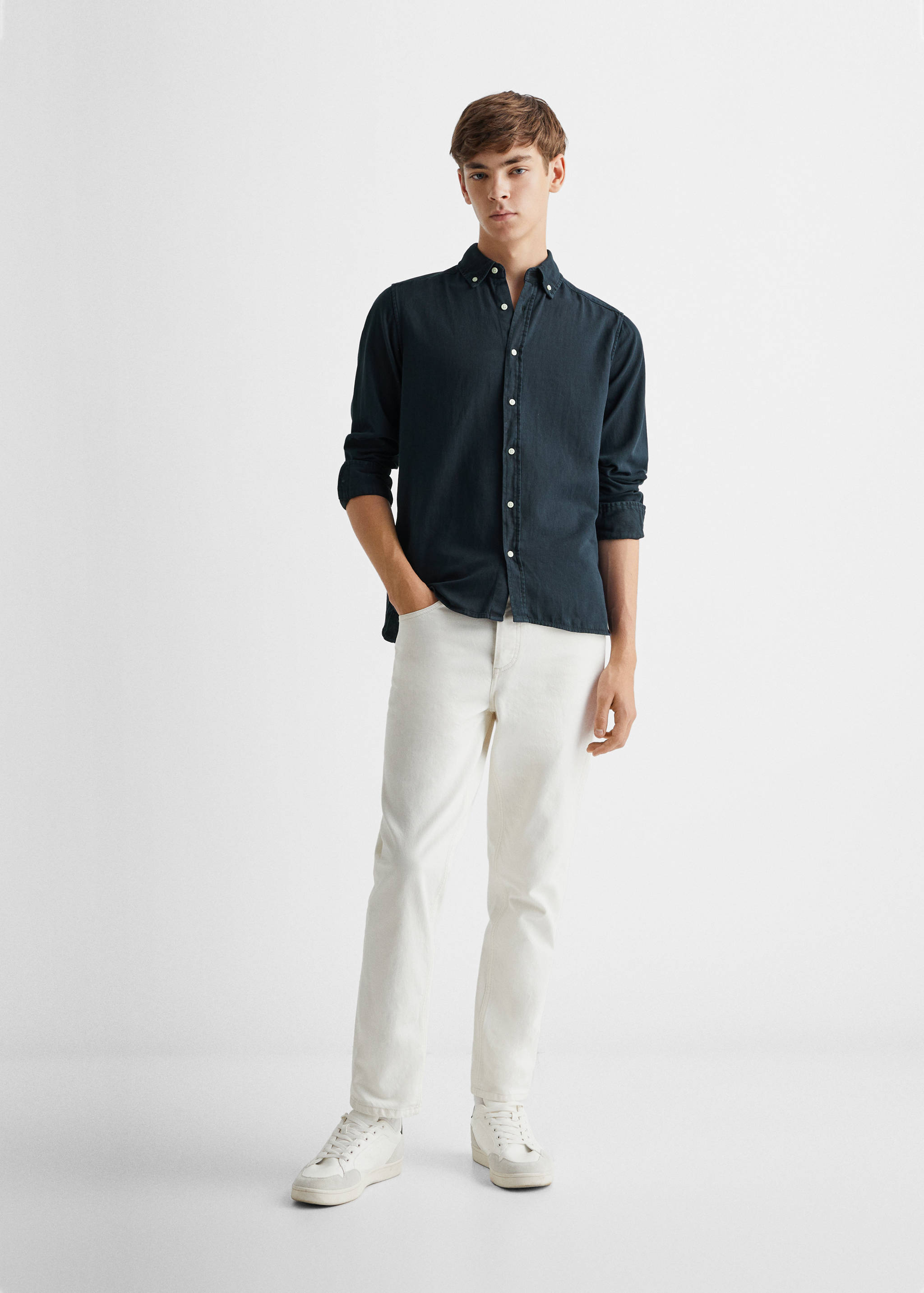 Chemise 100 % coton - Plan général