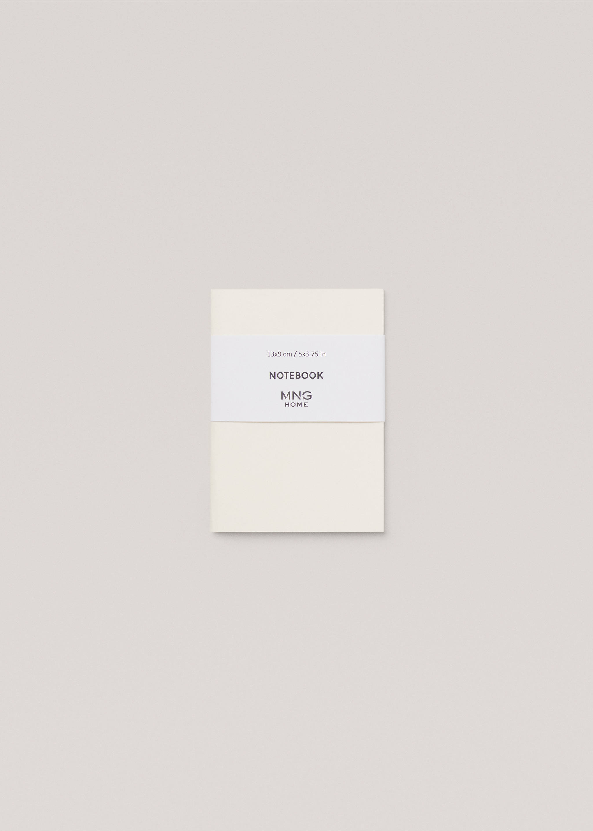 Reisepass-Notizbuch 14 x 10 cm - Artikel ohne Model, Ecru. Ref: 57045144-00.