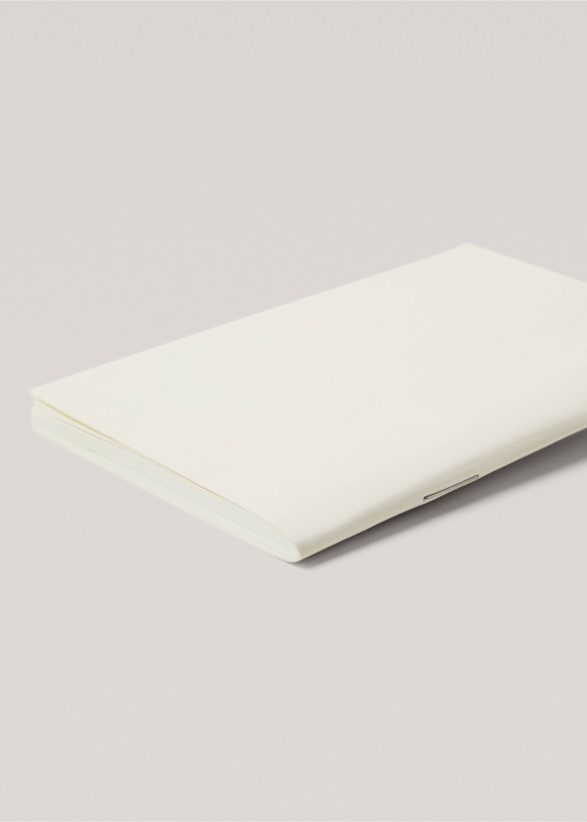 Reisepass-Notizbuch 14 x 10 cm - Detail des Artikels 1, Ecru. Ref: 57045144-00.