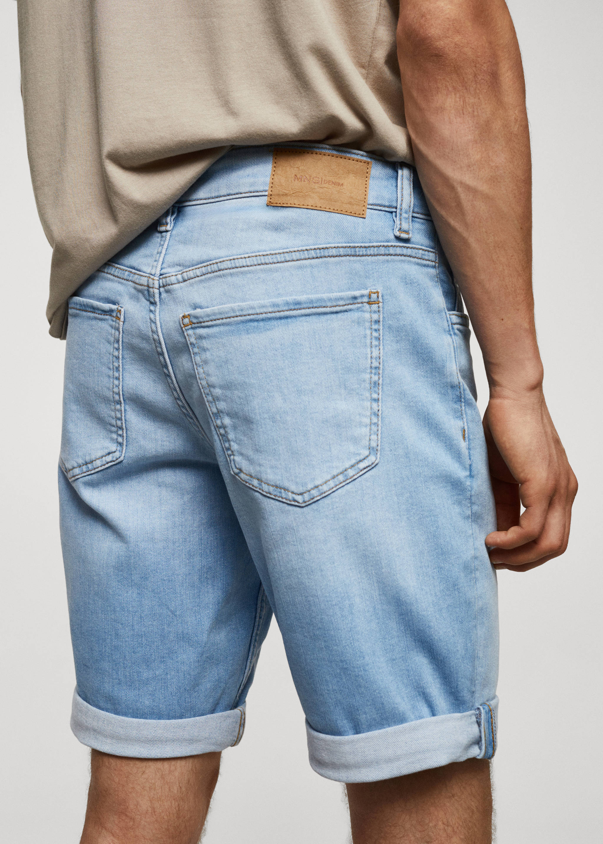 Bermuda en jean slim fit - Détail de l'article 4