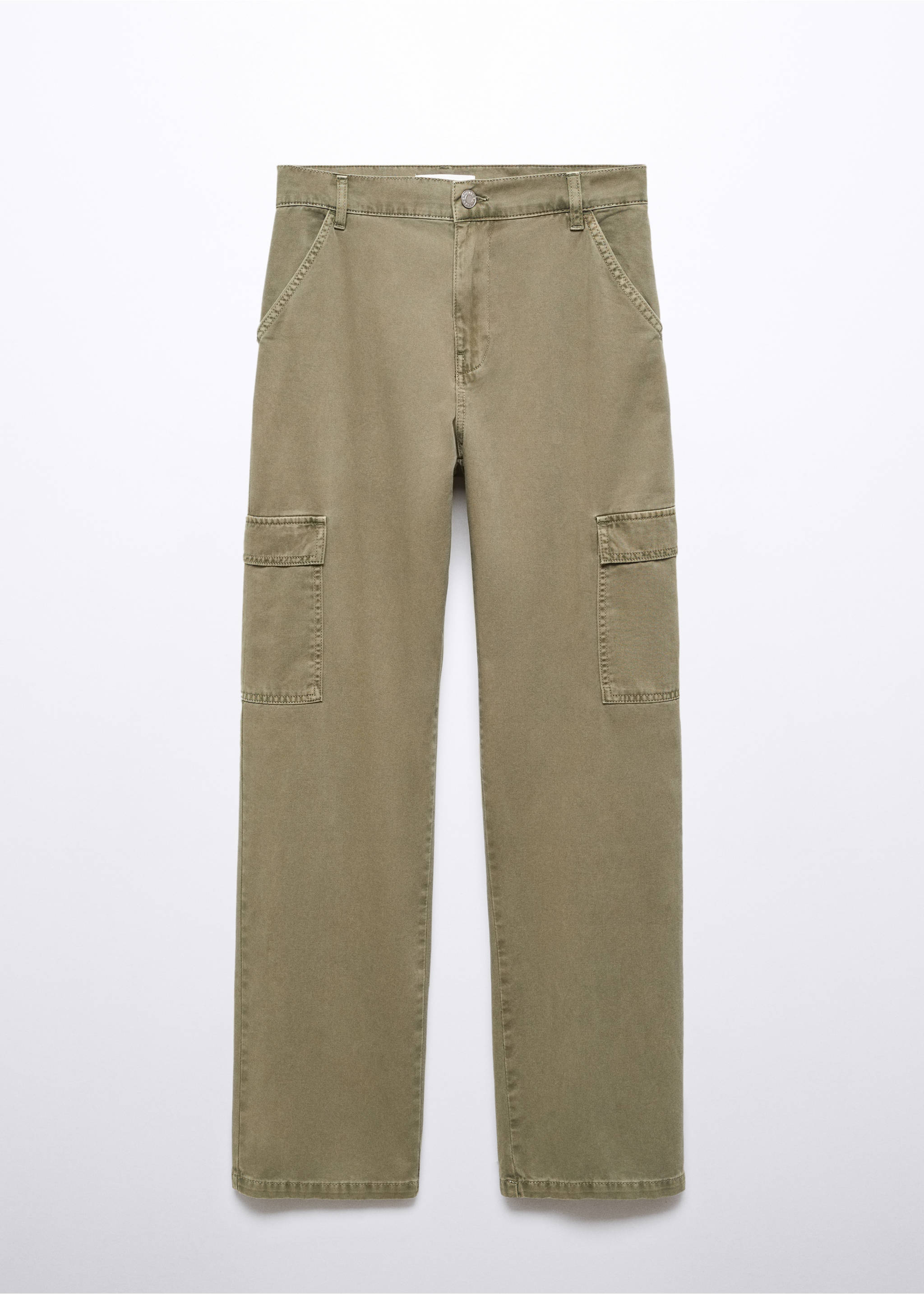 Pocket cargo jeans - Article without model, Khaki. Ref: 57045801-00.