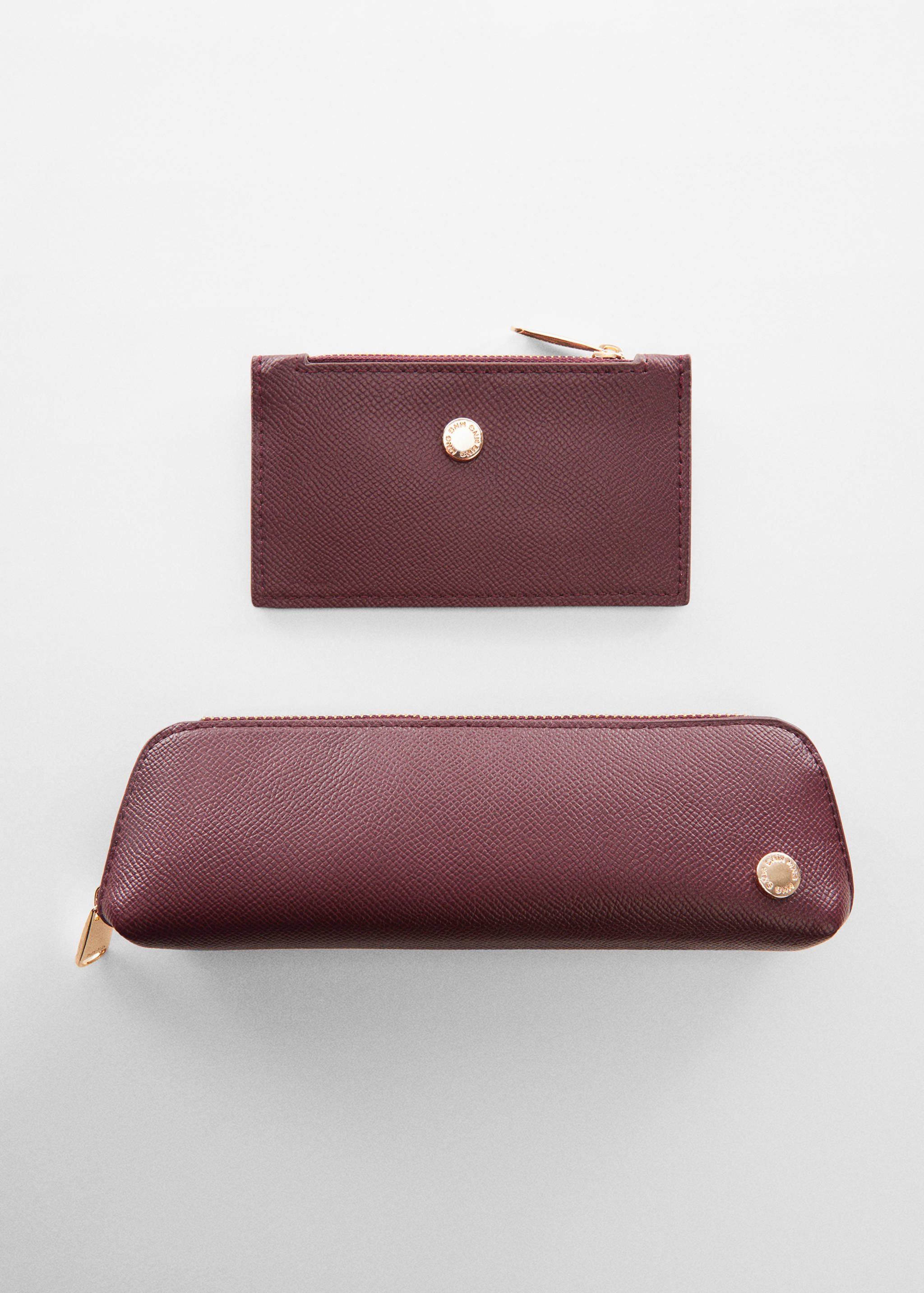 Saffiano-effect cosmetic bag - Details of the article 1