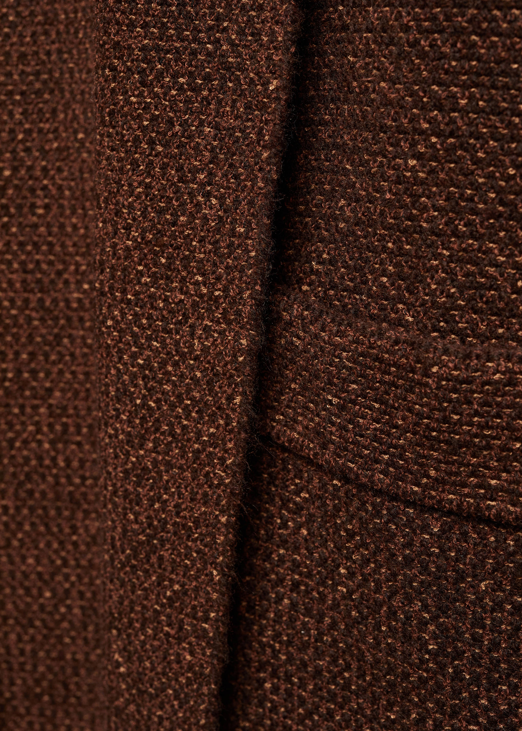 Haină oversize din tricot cu buzunare - Detaliu al articolului 8