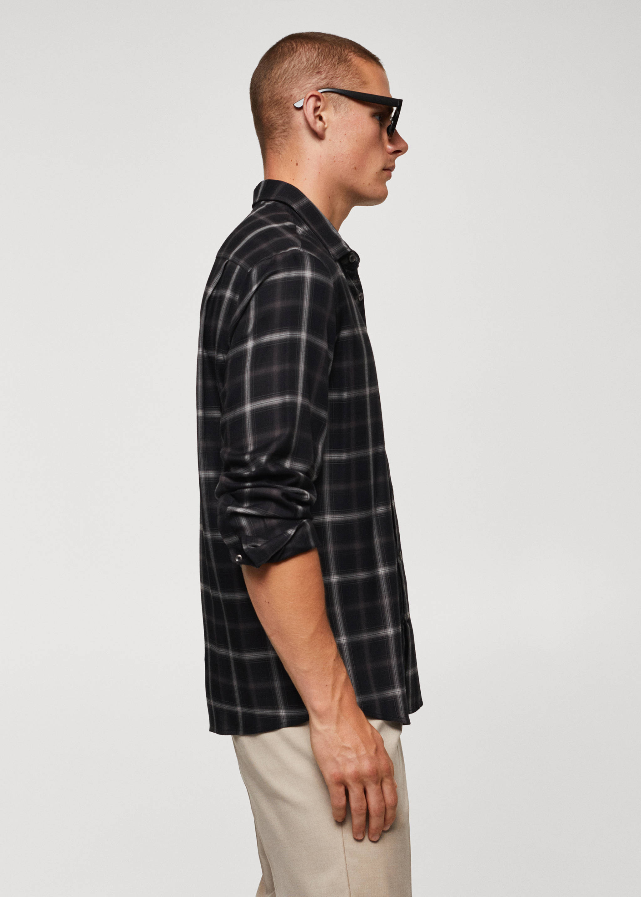 Košile regular fit s velkou kostkou - Detail zboží 2