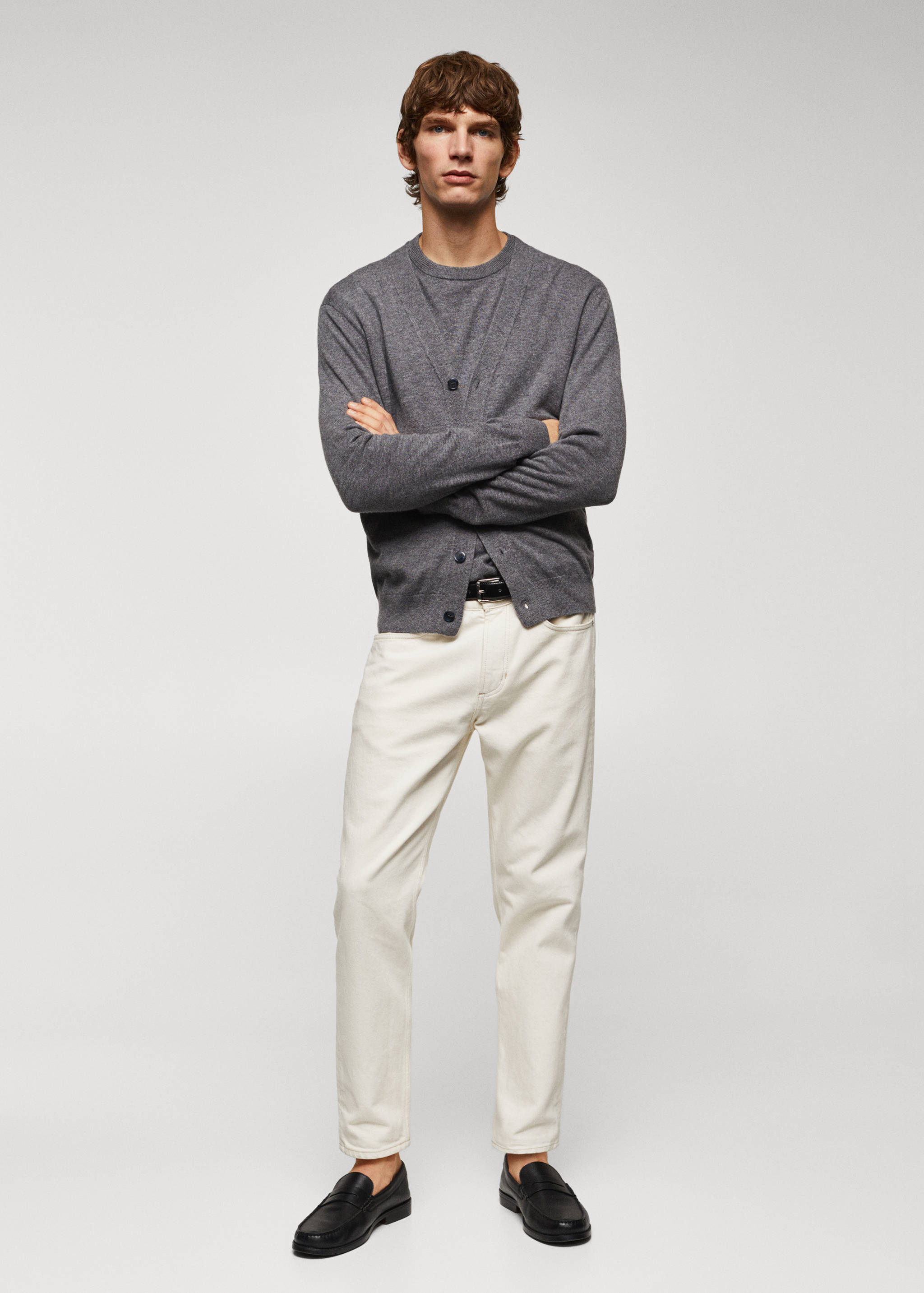 Cardigan misto lana - Piano generale