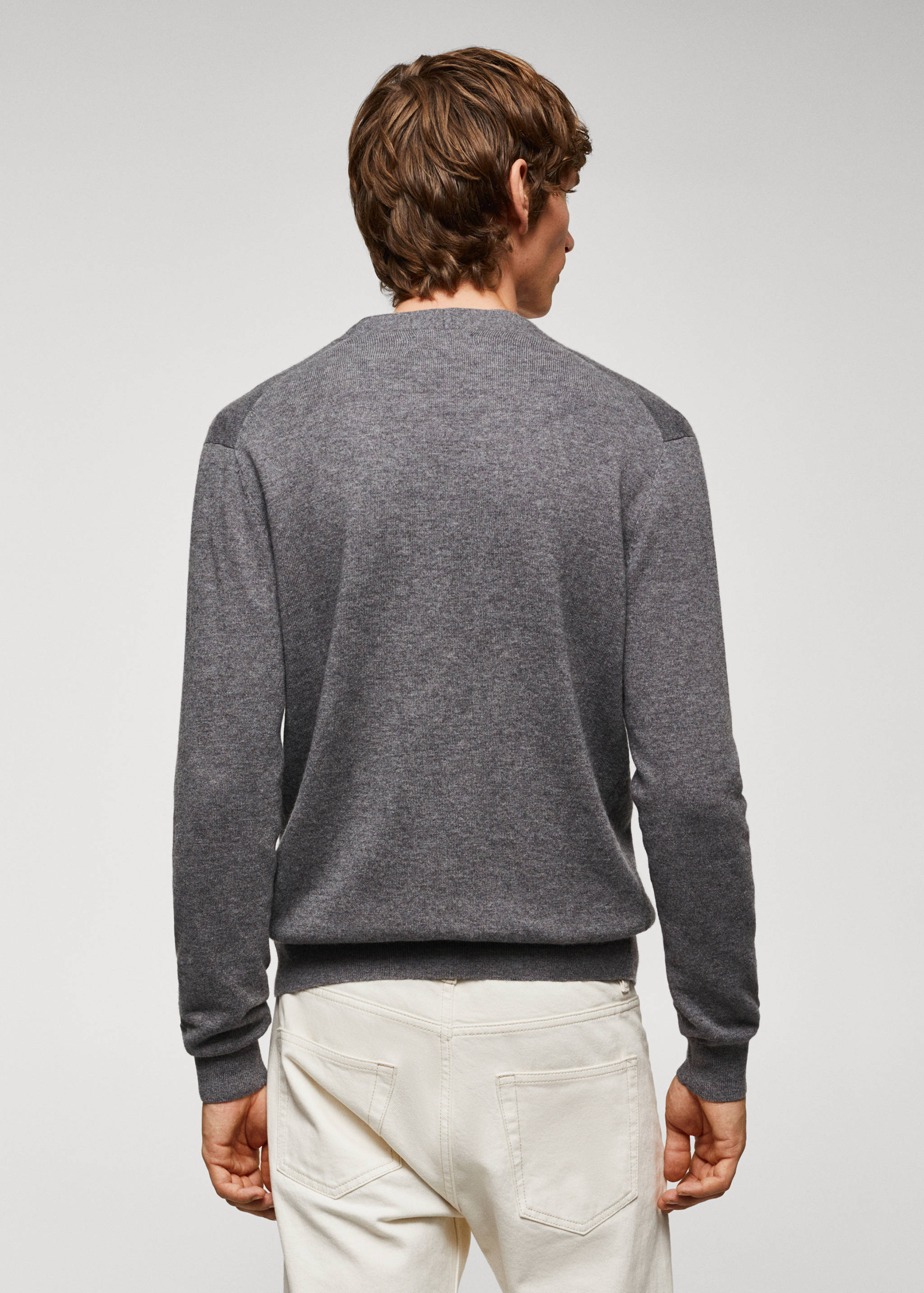 Cardigan misto lana - Retro dell'articolo