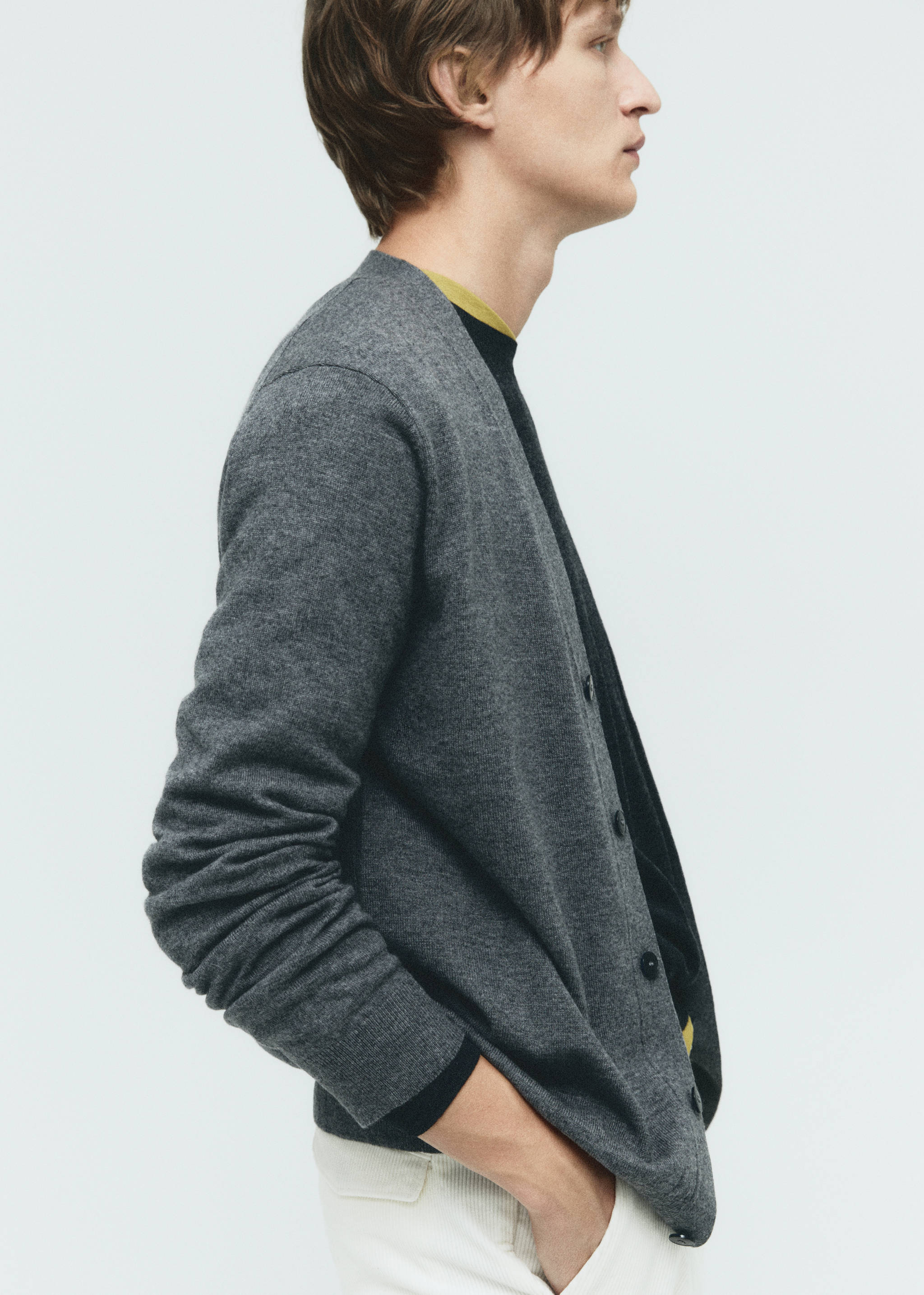 Cardigan misto lana - Dettaglio dell'articolo 5