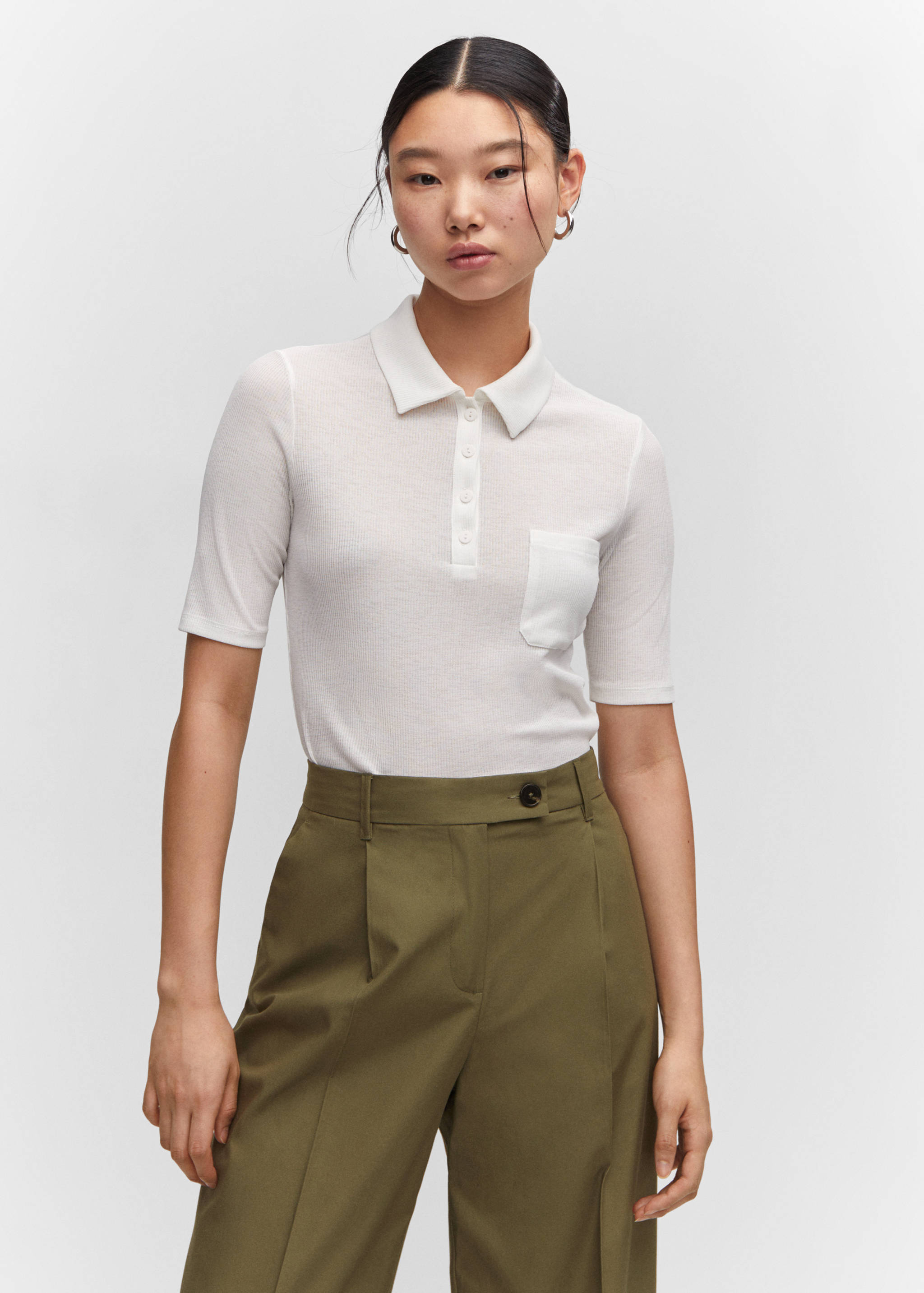 Pantalon pinces wideleg - Détail de l'article 1
