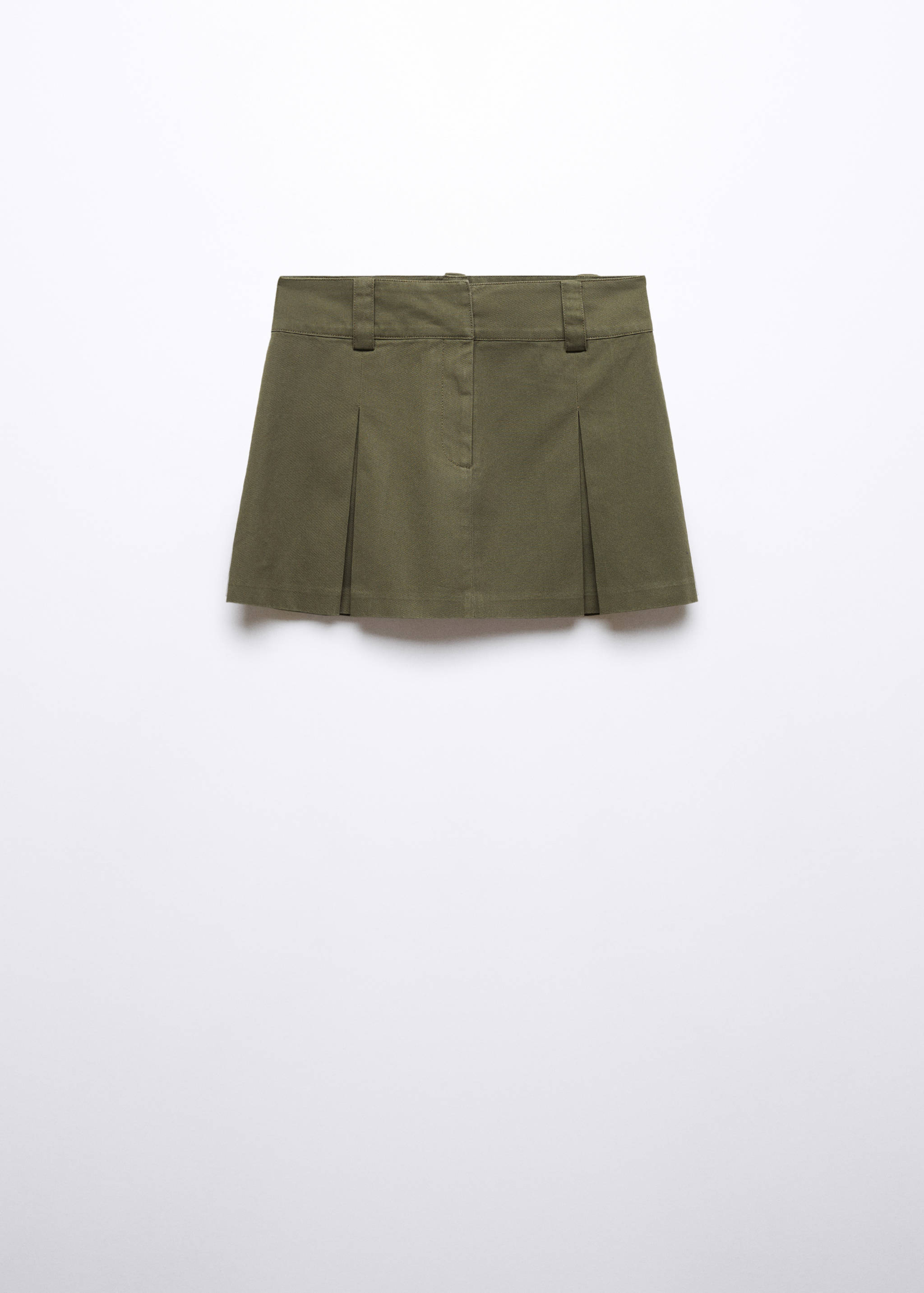 Minispódniczka z zakładkami - Artykuł bez modela/modelki