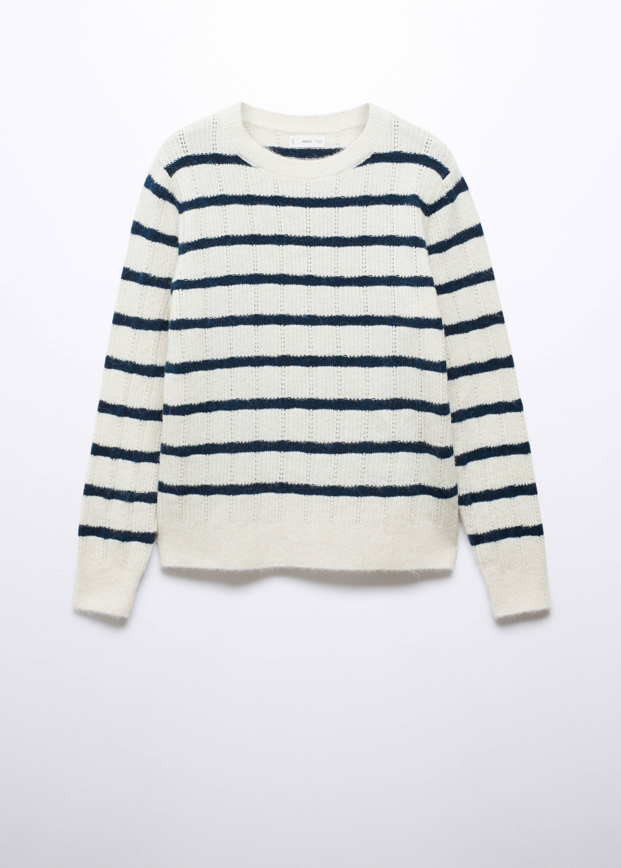 Knit striped sweater - Article without model