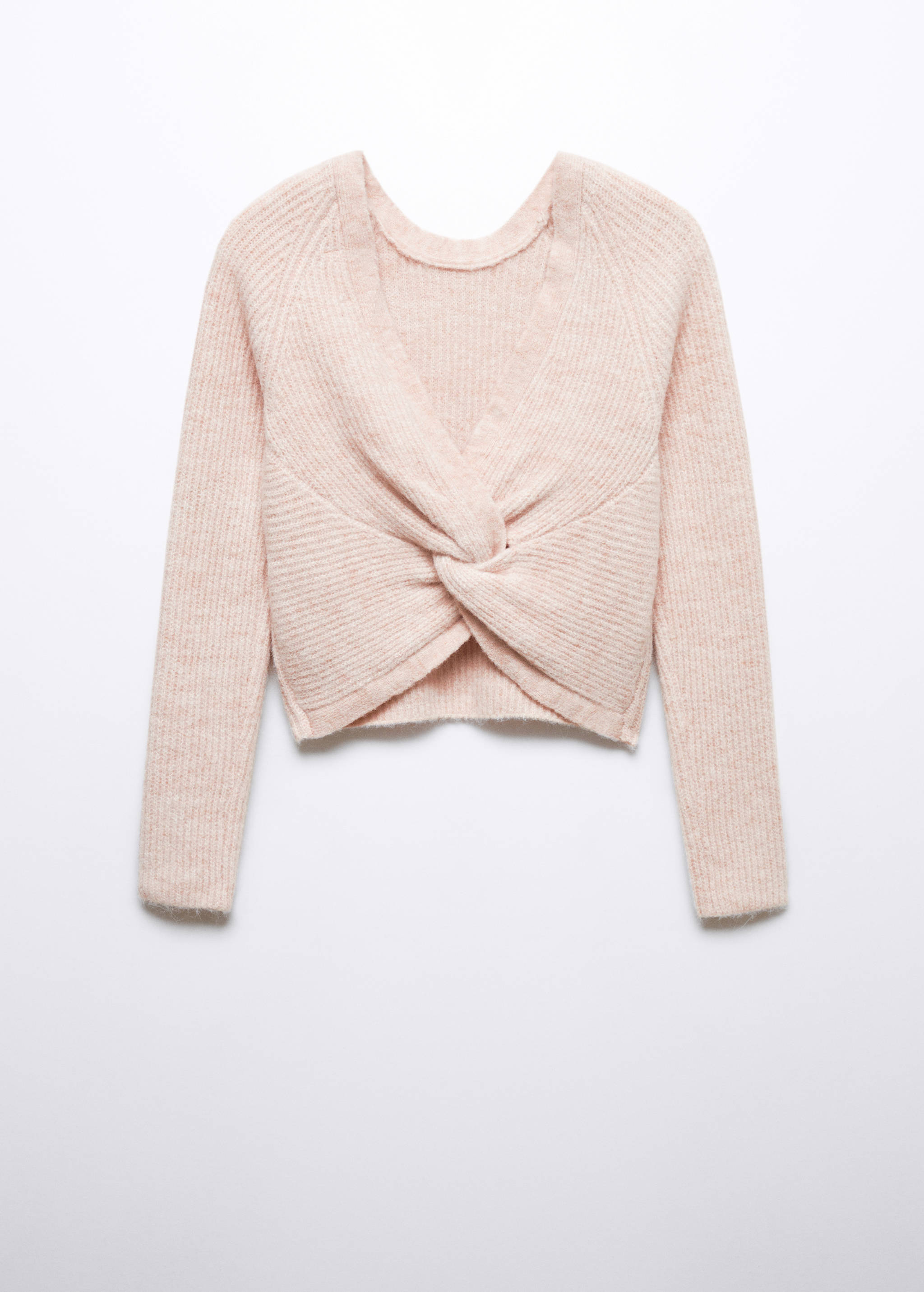Open-back sweater - Article without model