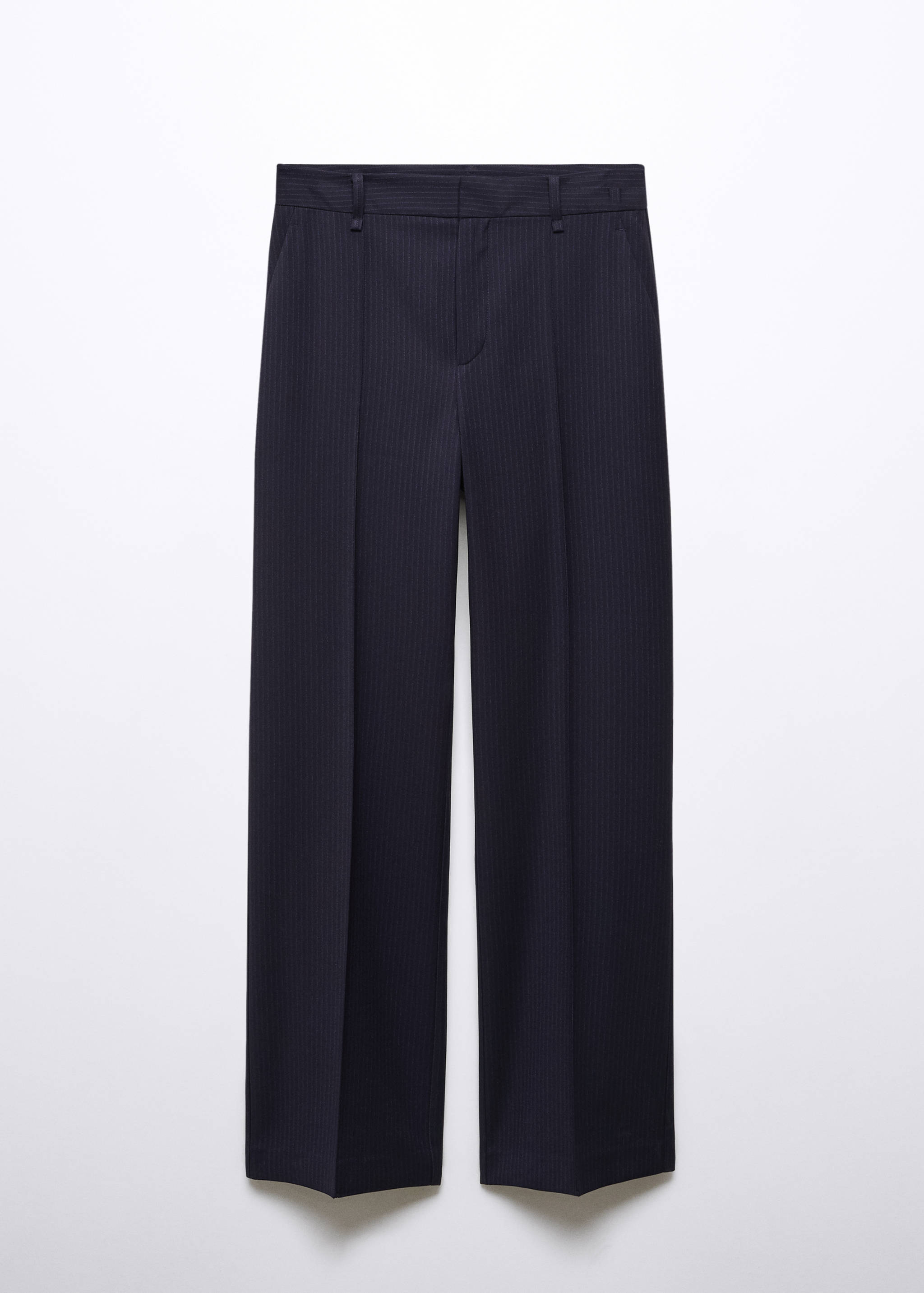 Straight striped trousers - Article without model