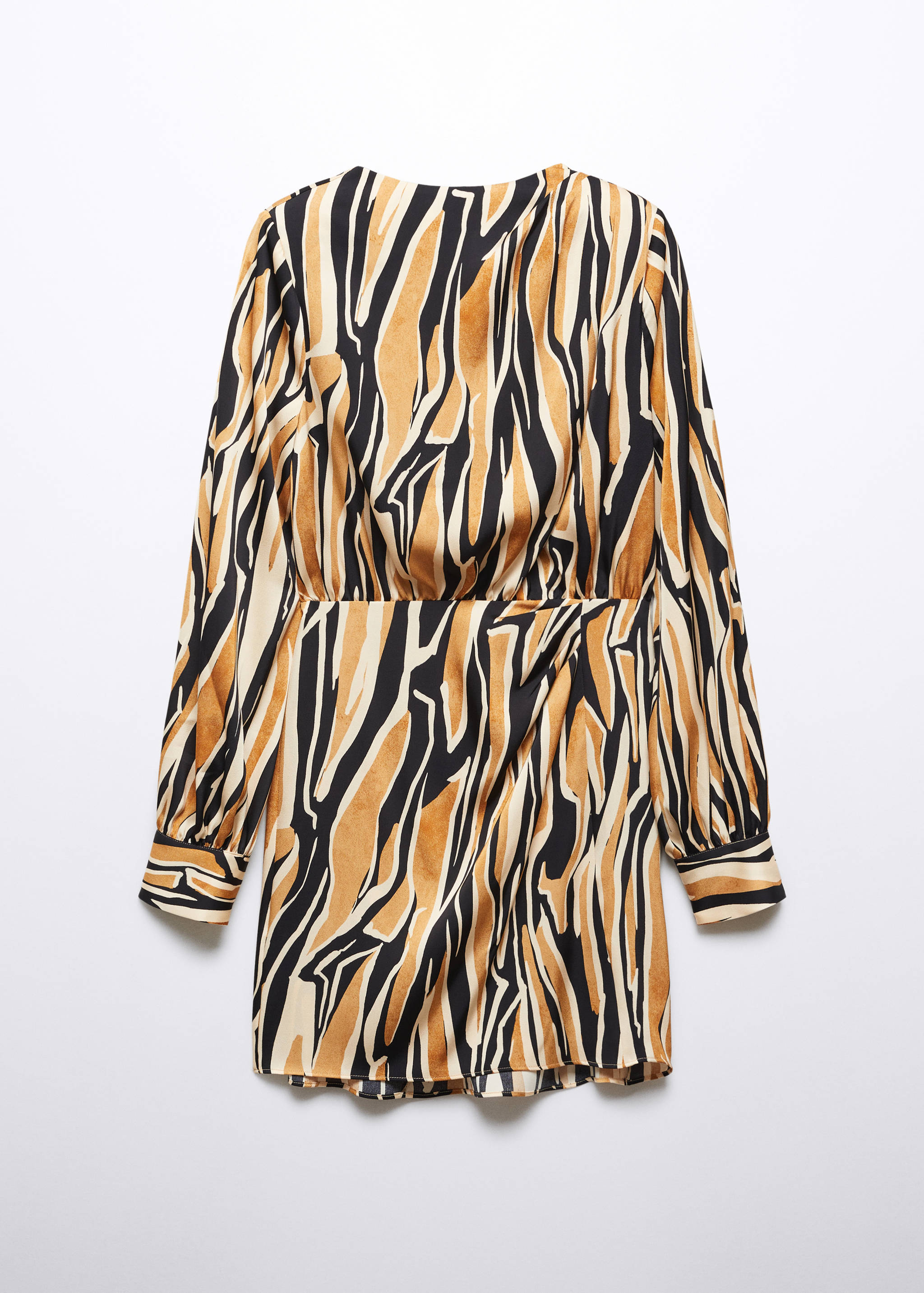 Short patterned dress - Article without model