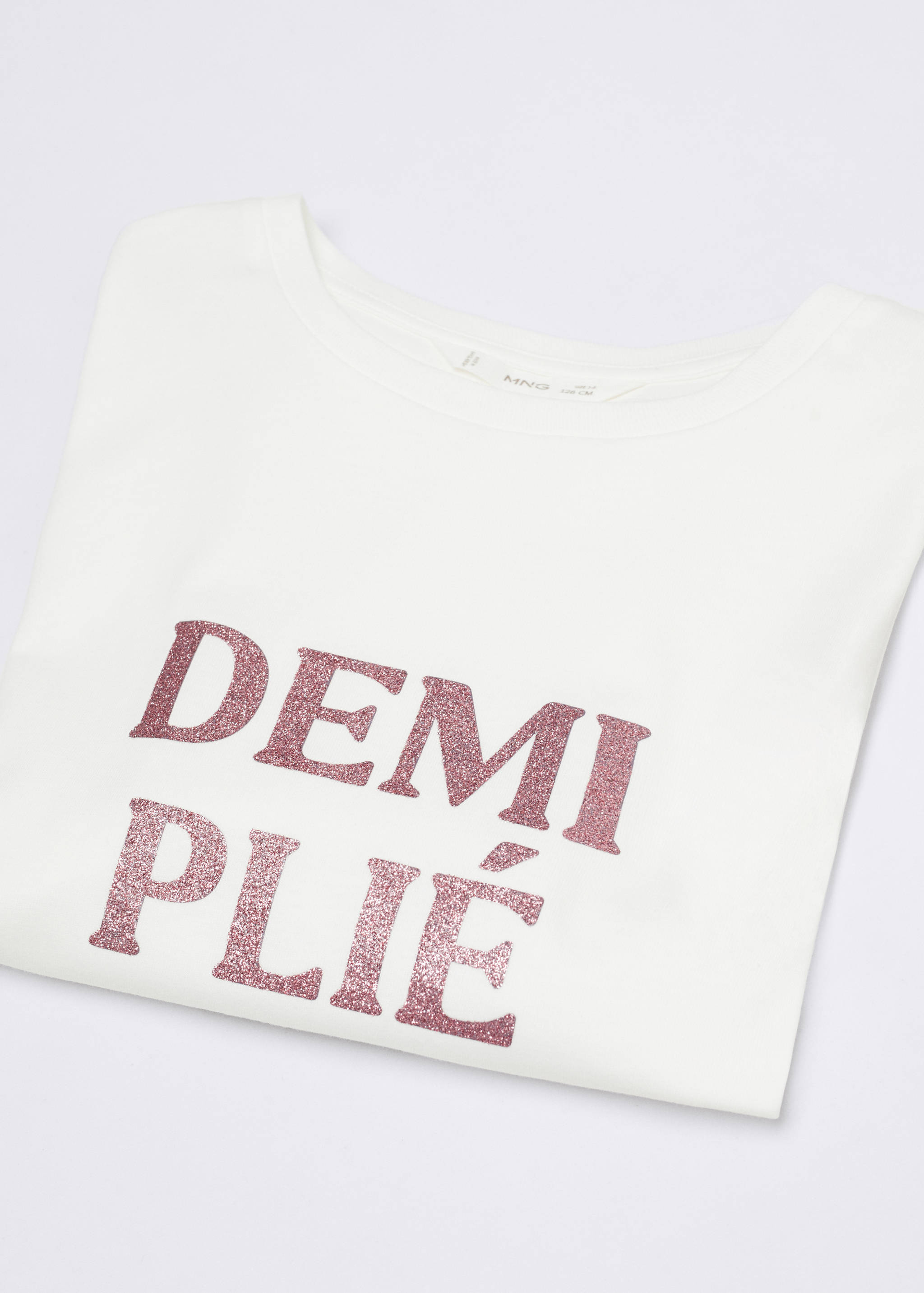 Embroidered message T-shirt - Details of the article 8