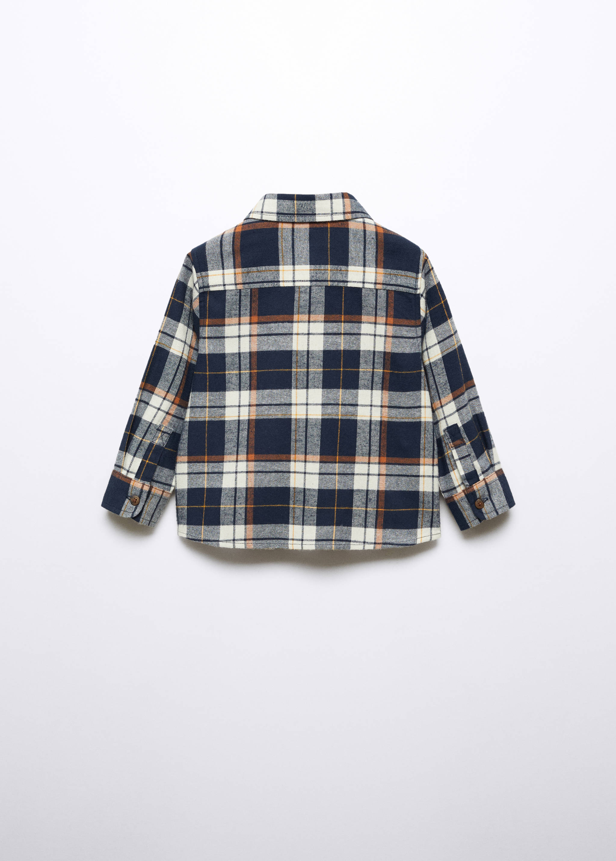 Regular-fit check shirt - Reverse of the article