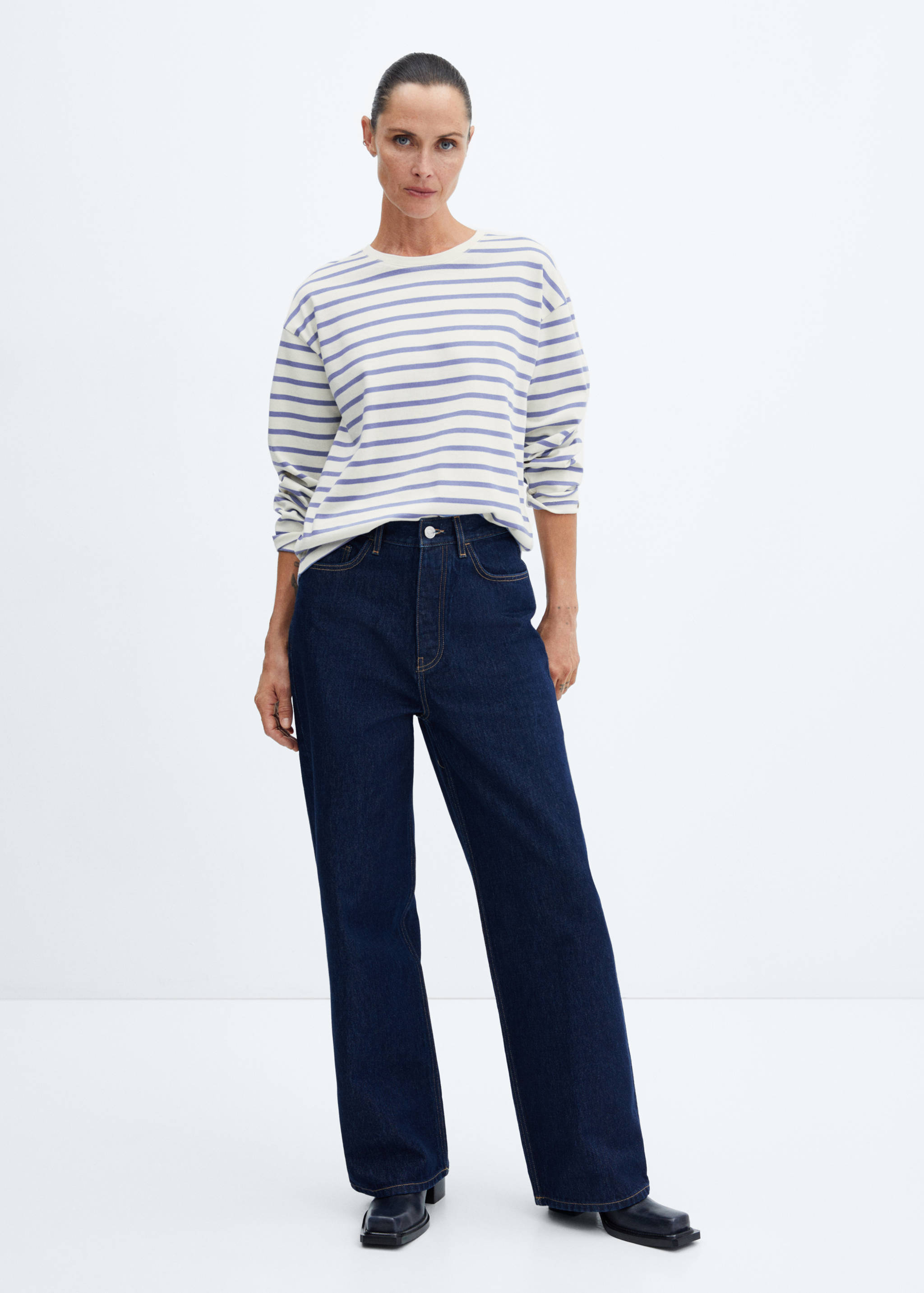 Rundhals-Sweatshirt - Allgemeine Ansicht