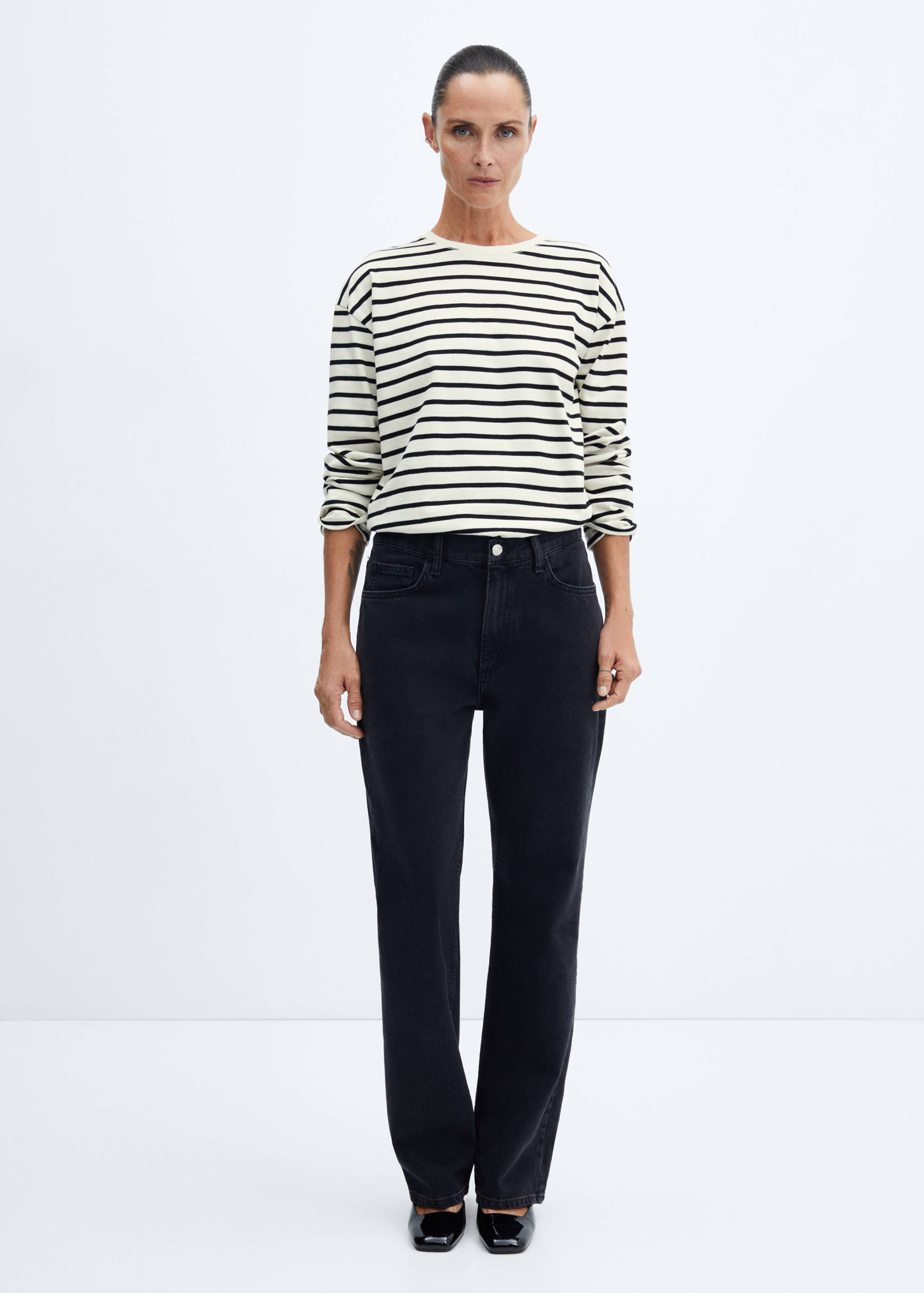 Rundhals-Sweatshirt - Allgemeine Ansicht