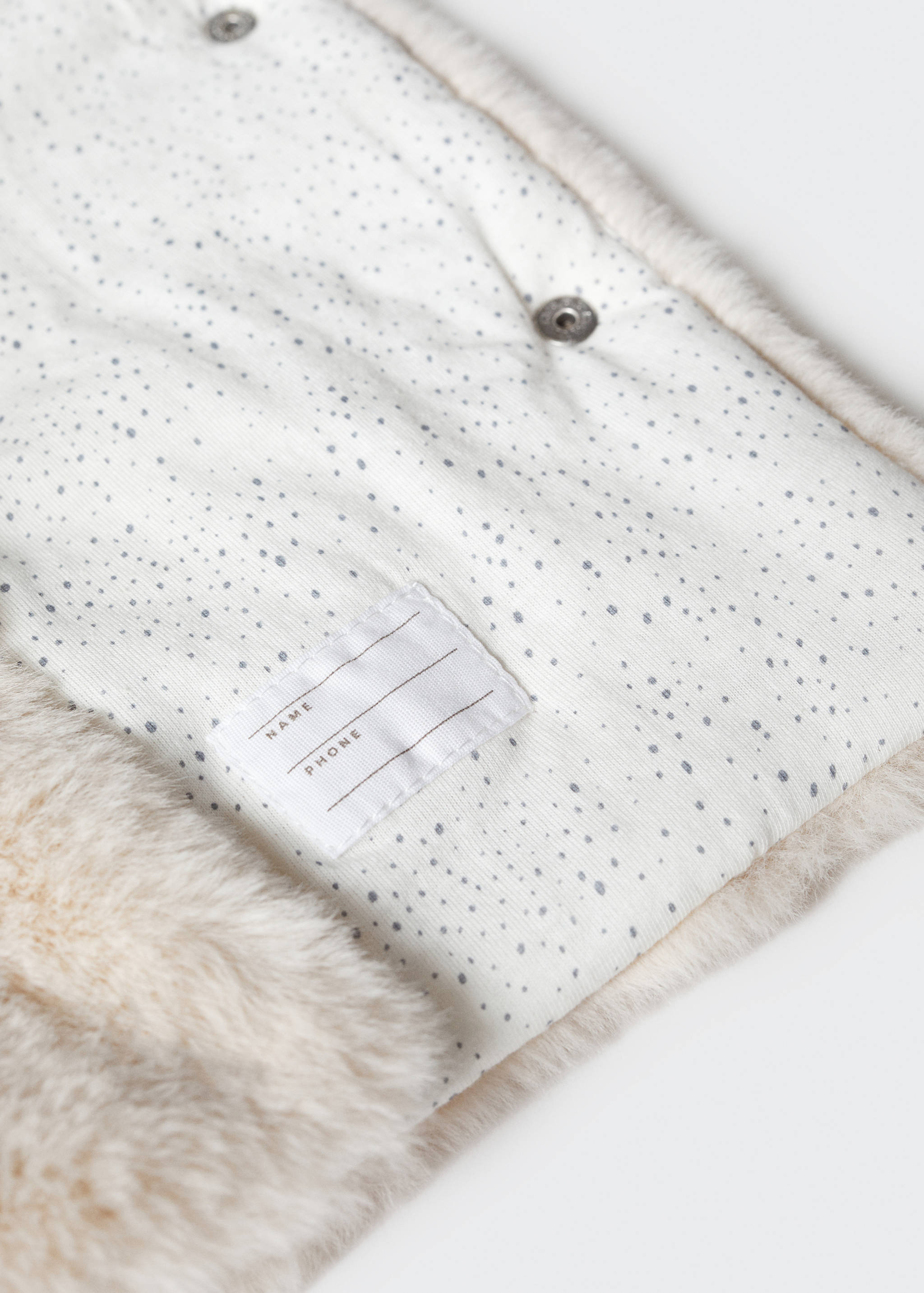 Manteau imitation fourrure - Détail de l'article 0