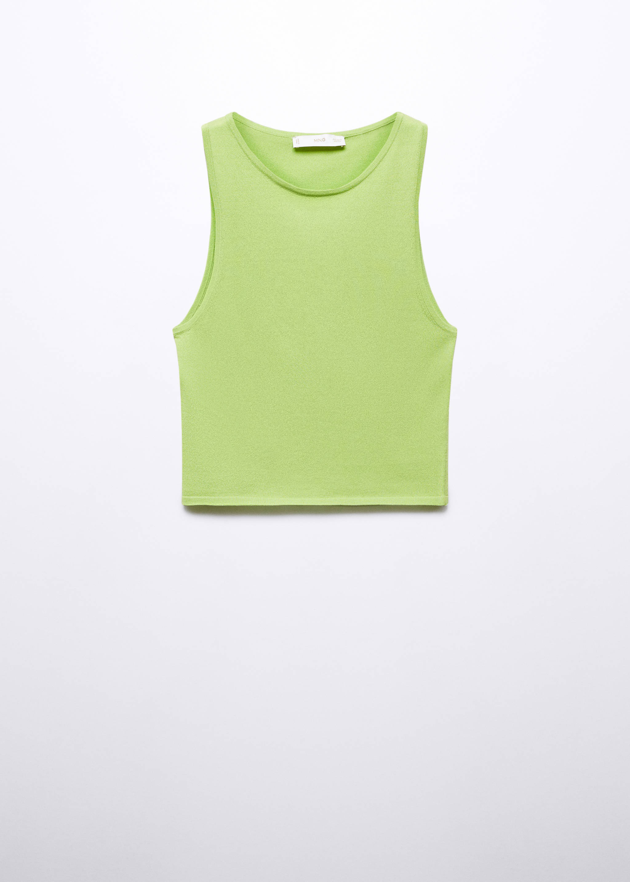 Crop top with wide straps - Article without model