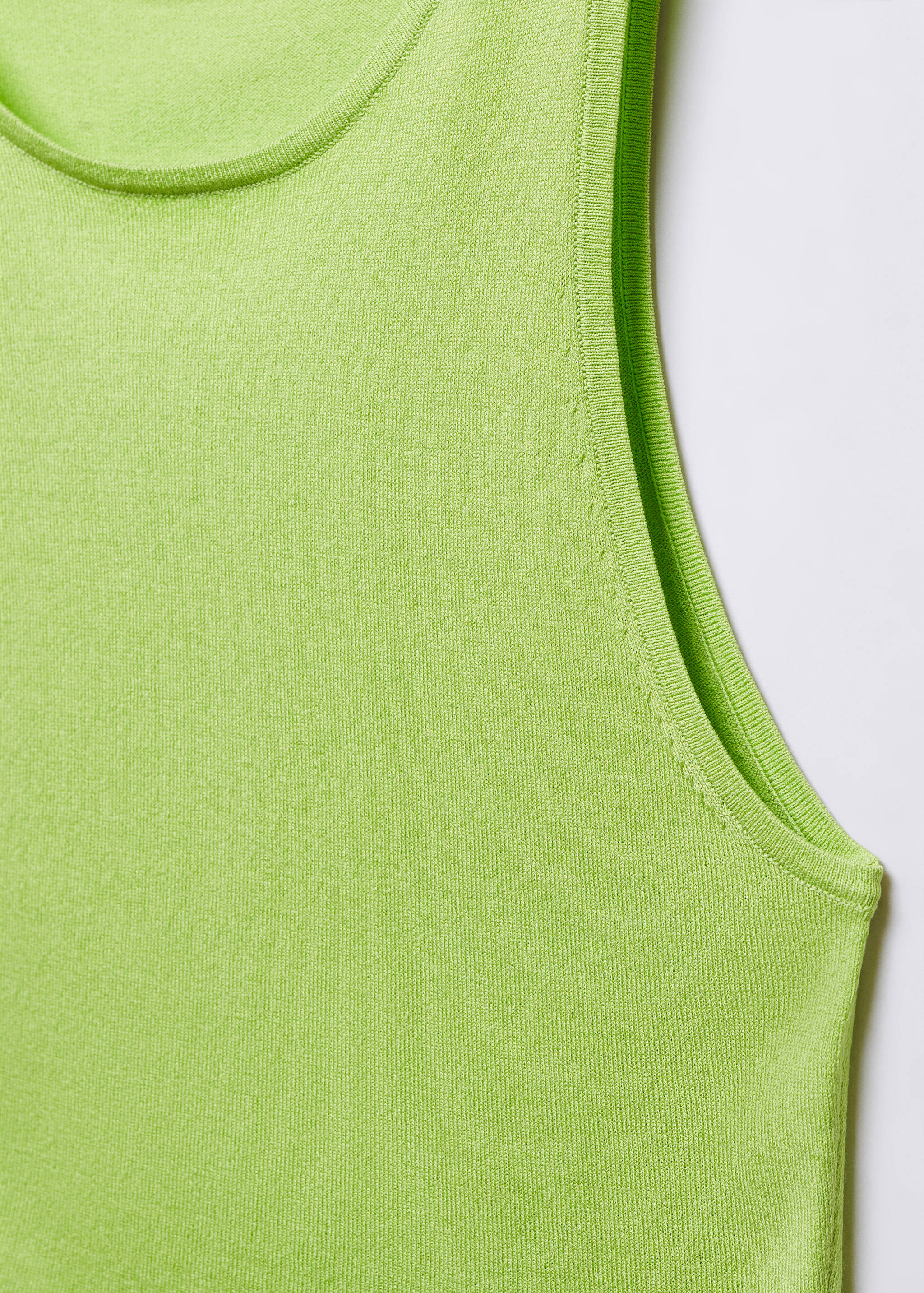 Crop top with wide straps - Details of the article 8