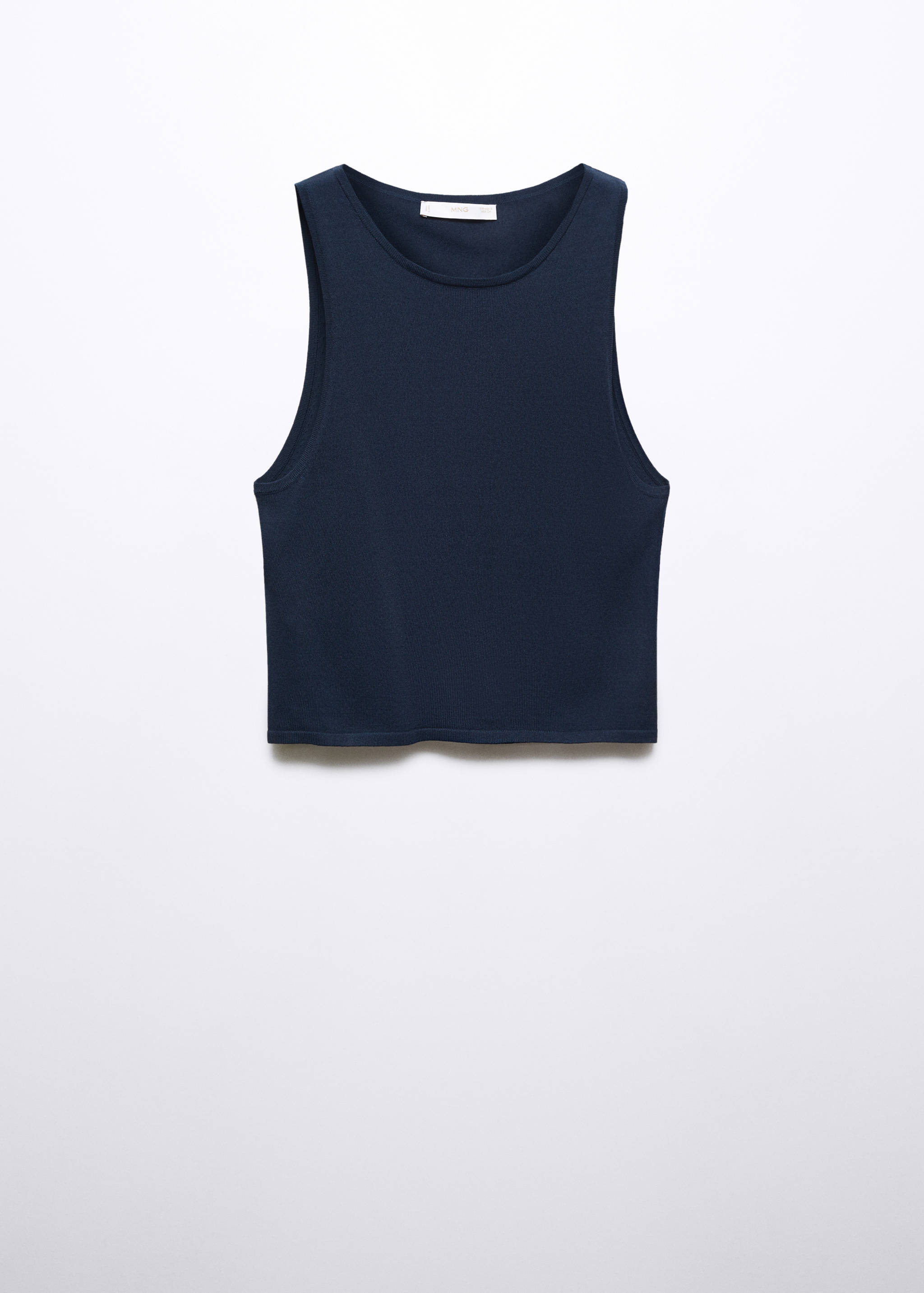 Crop top with wide straps - Article without model